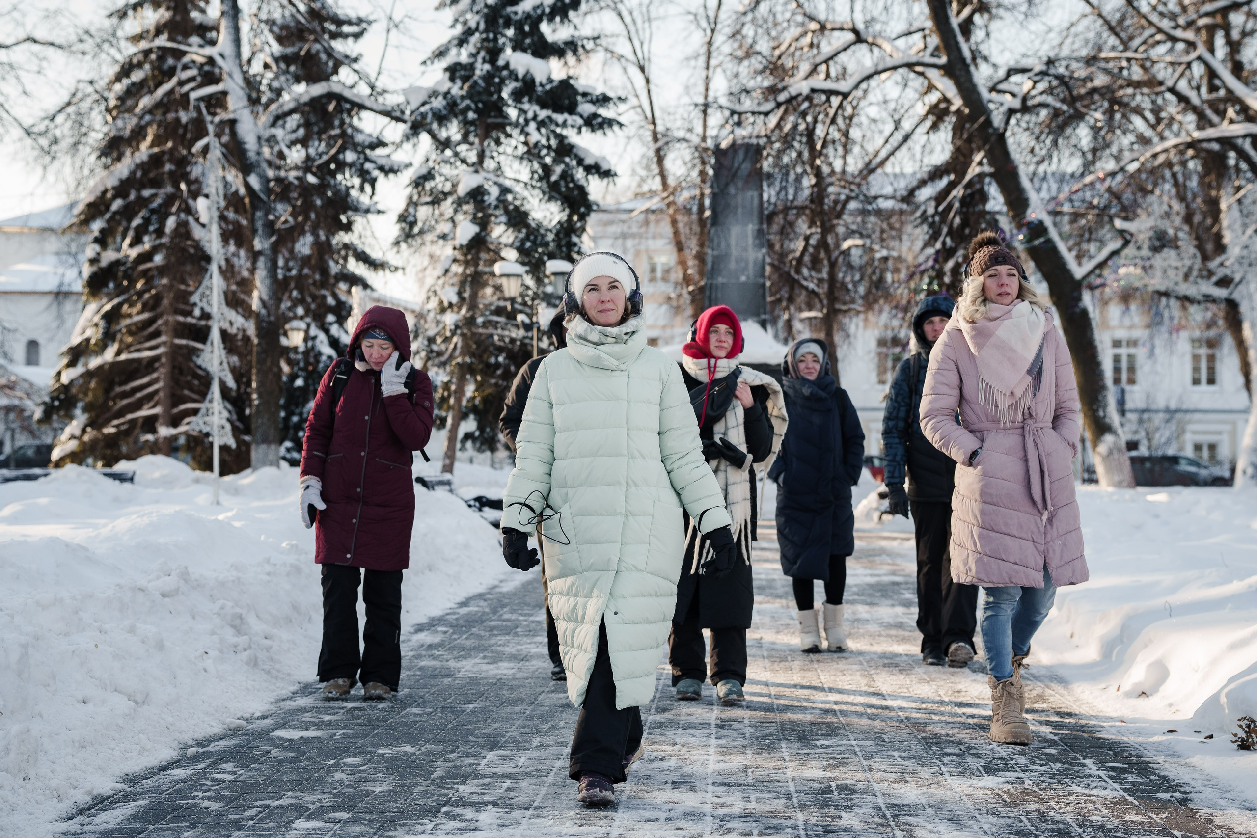 Иммерсивная экскурсия по зимнему Ярославлю 2024. Репортажный фотограф Сергей Сажин г. Ярославль
