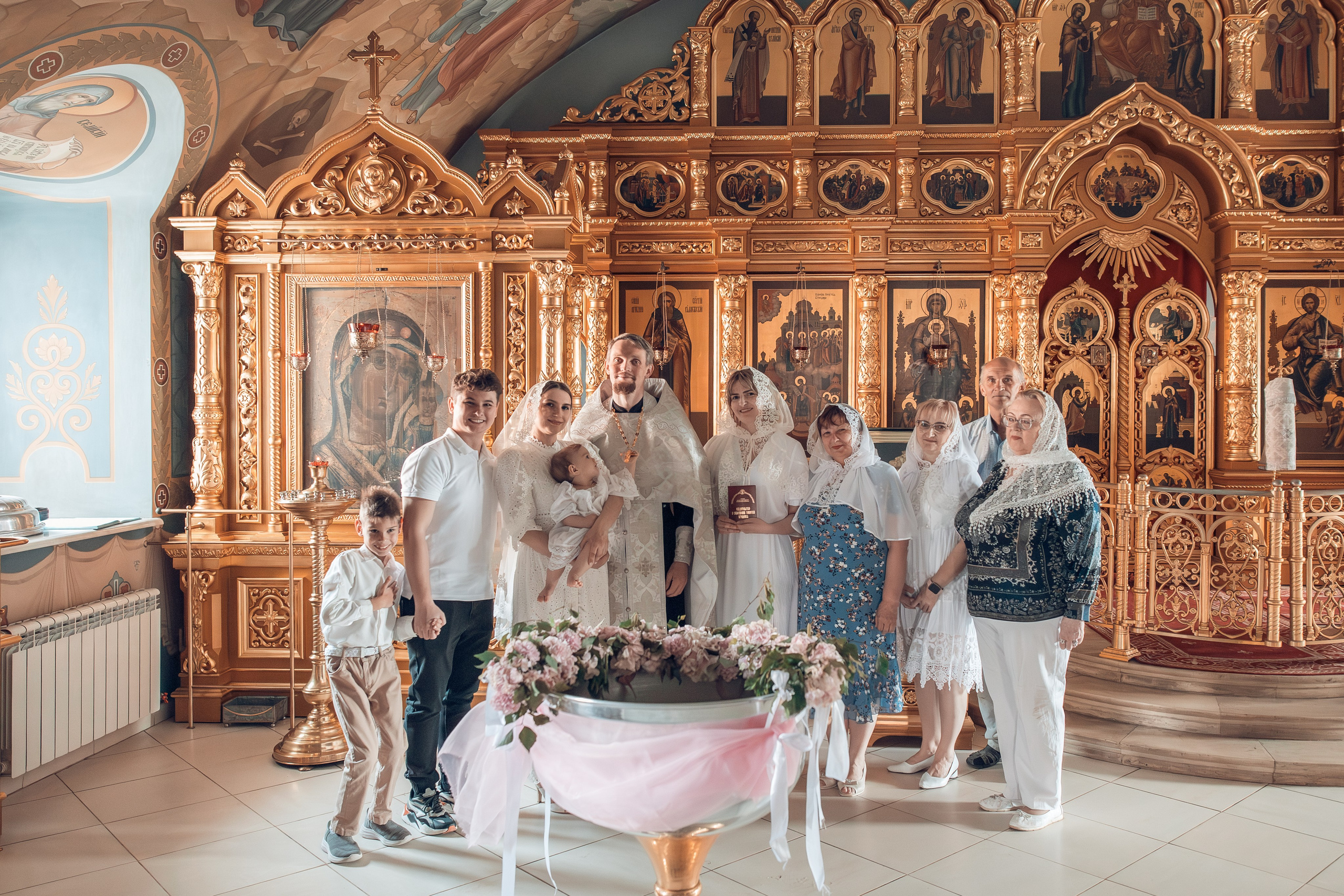 Таинство Крещения Таисии. Свято-Троицкий Храм. Главная