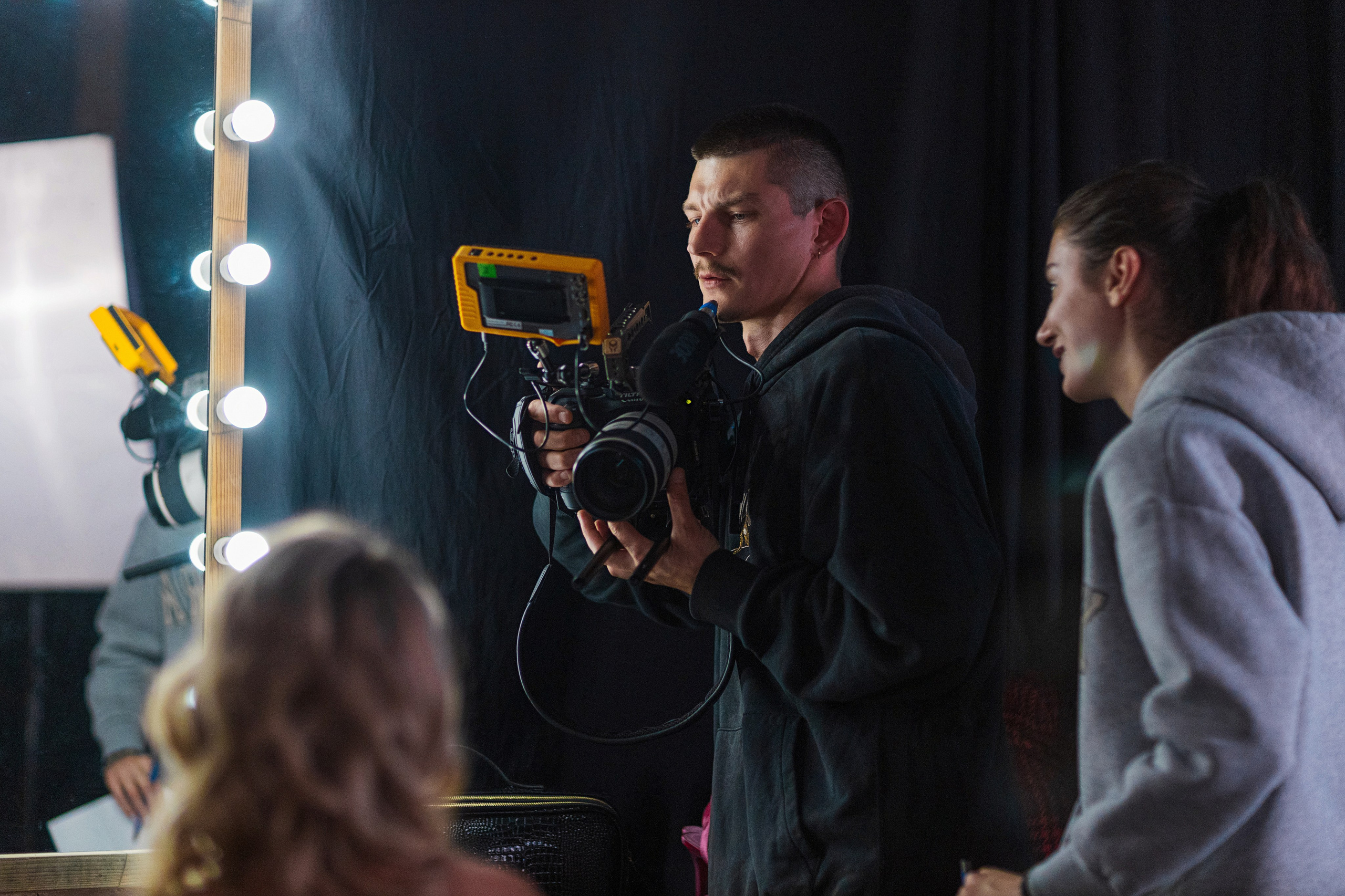 Бэкстейдж фотосъемка в СПб | Закулисье видеоклипов и творческих проектов