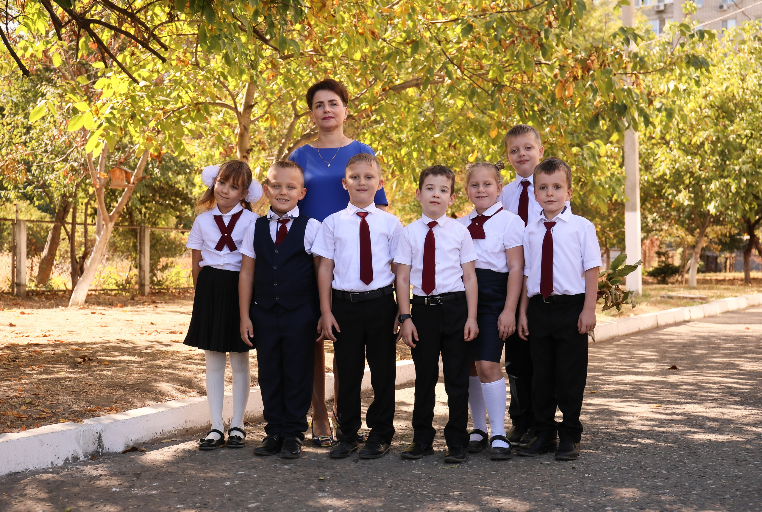 1 класс (Школа 93). Детский семейный фотограф Краснодар