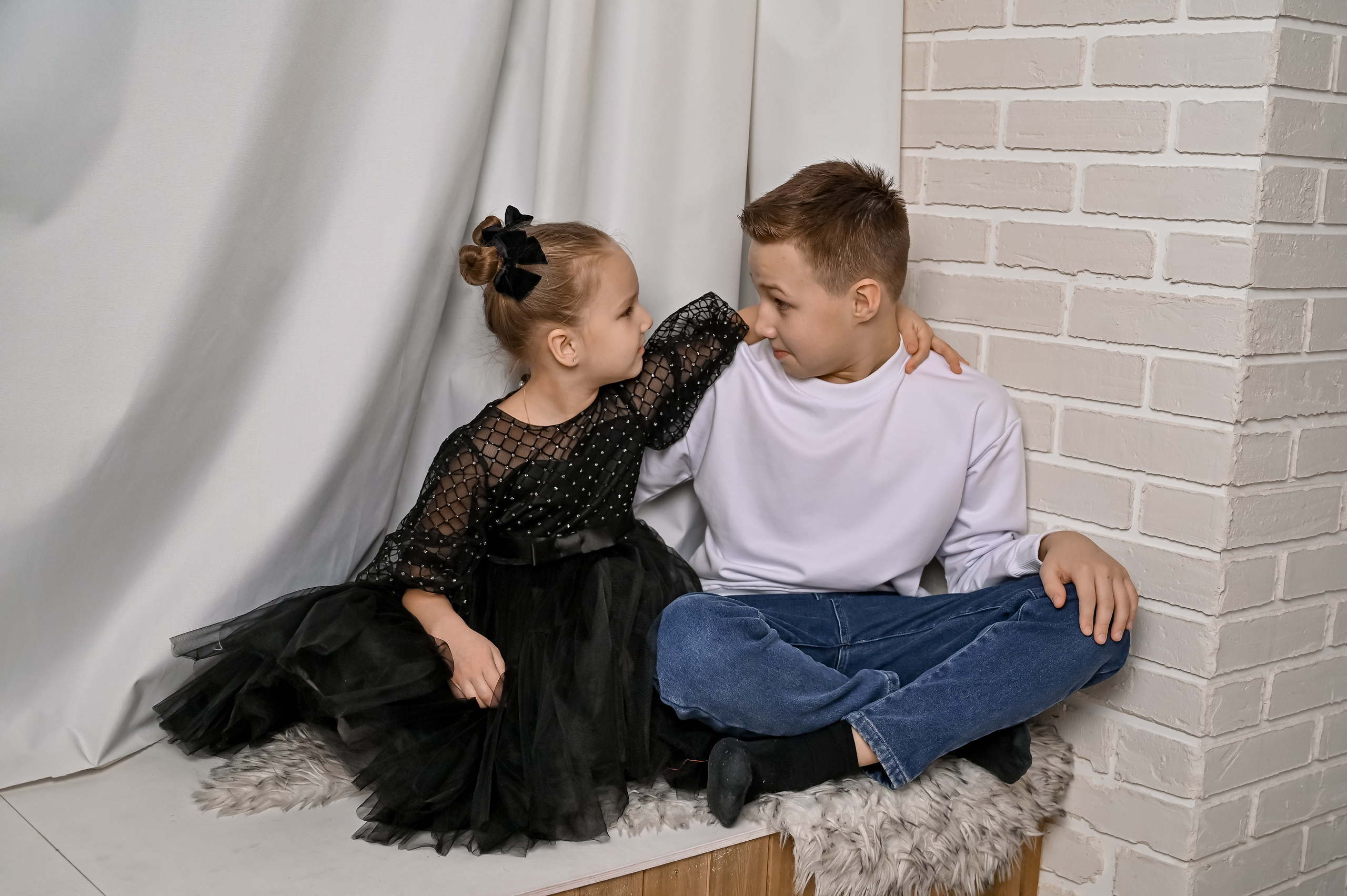 Новогодняя фотосессия в студии. Семейный и свадебный фотограф в г. Уфа Динара