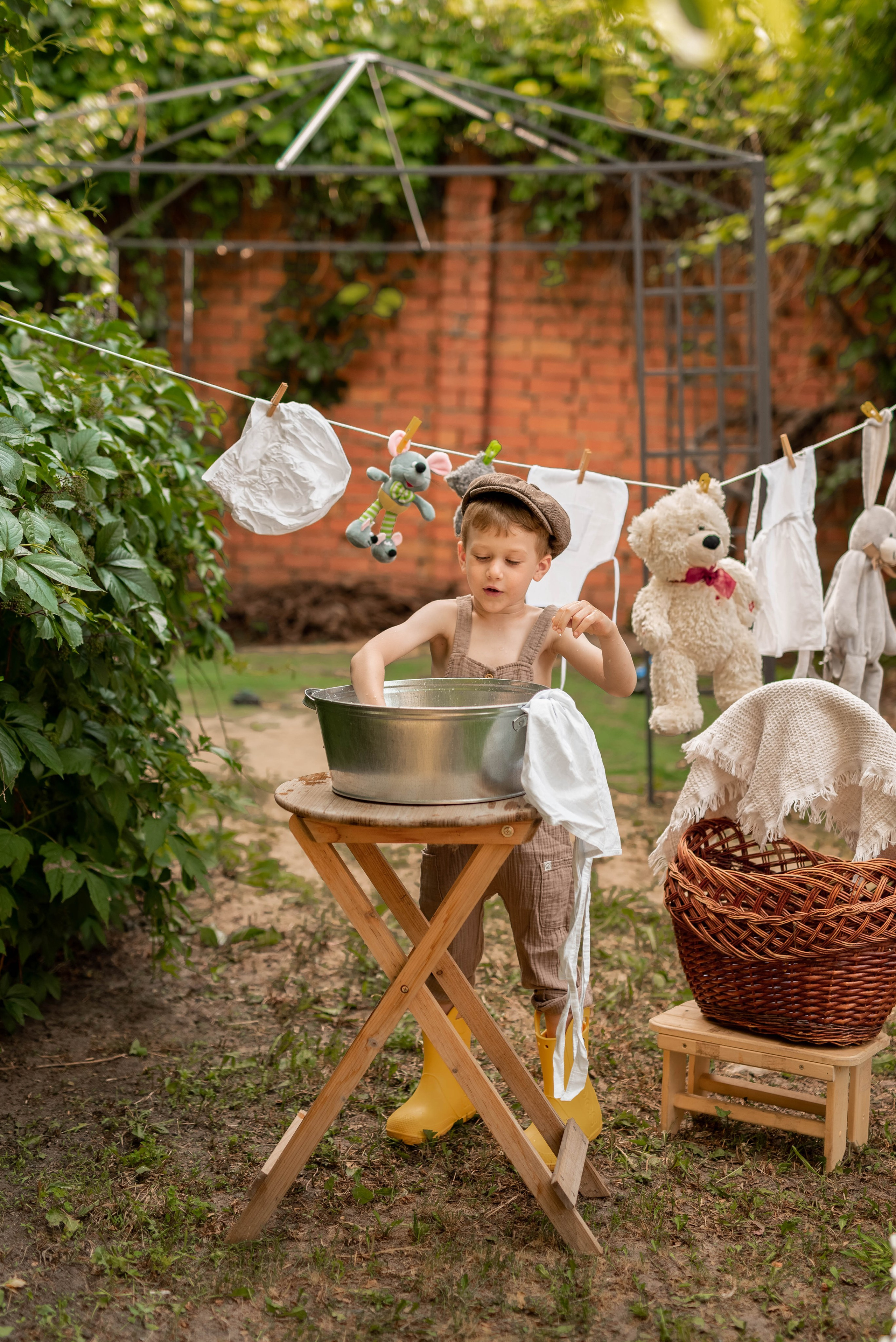 Фотосессия Стирка. Семейный, детский фотограф в Воронеже Анна Никитина