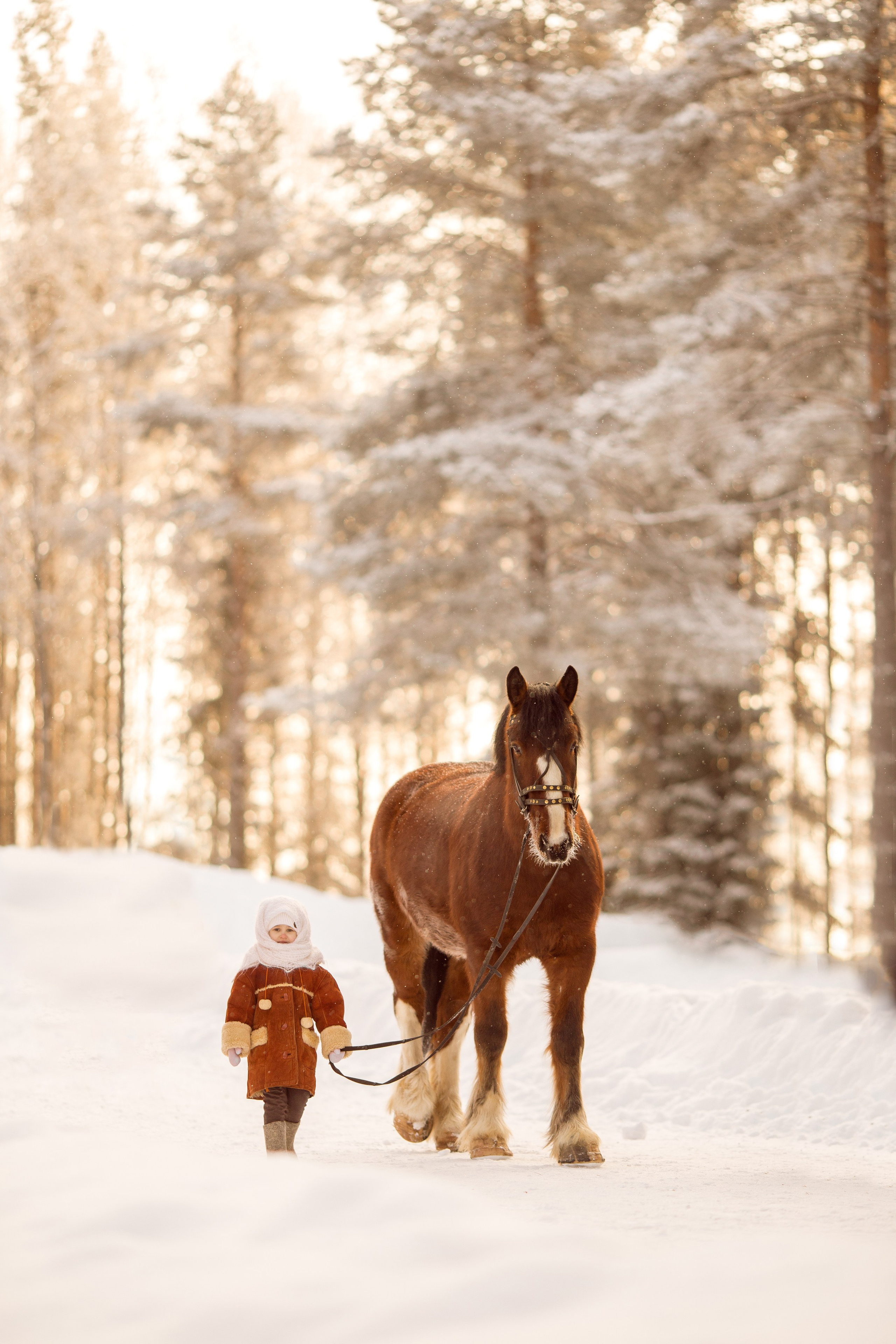 Фотосессия ребенка в русско-народном стиле