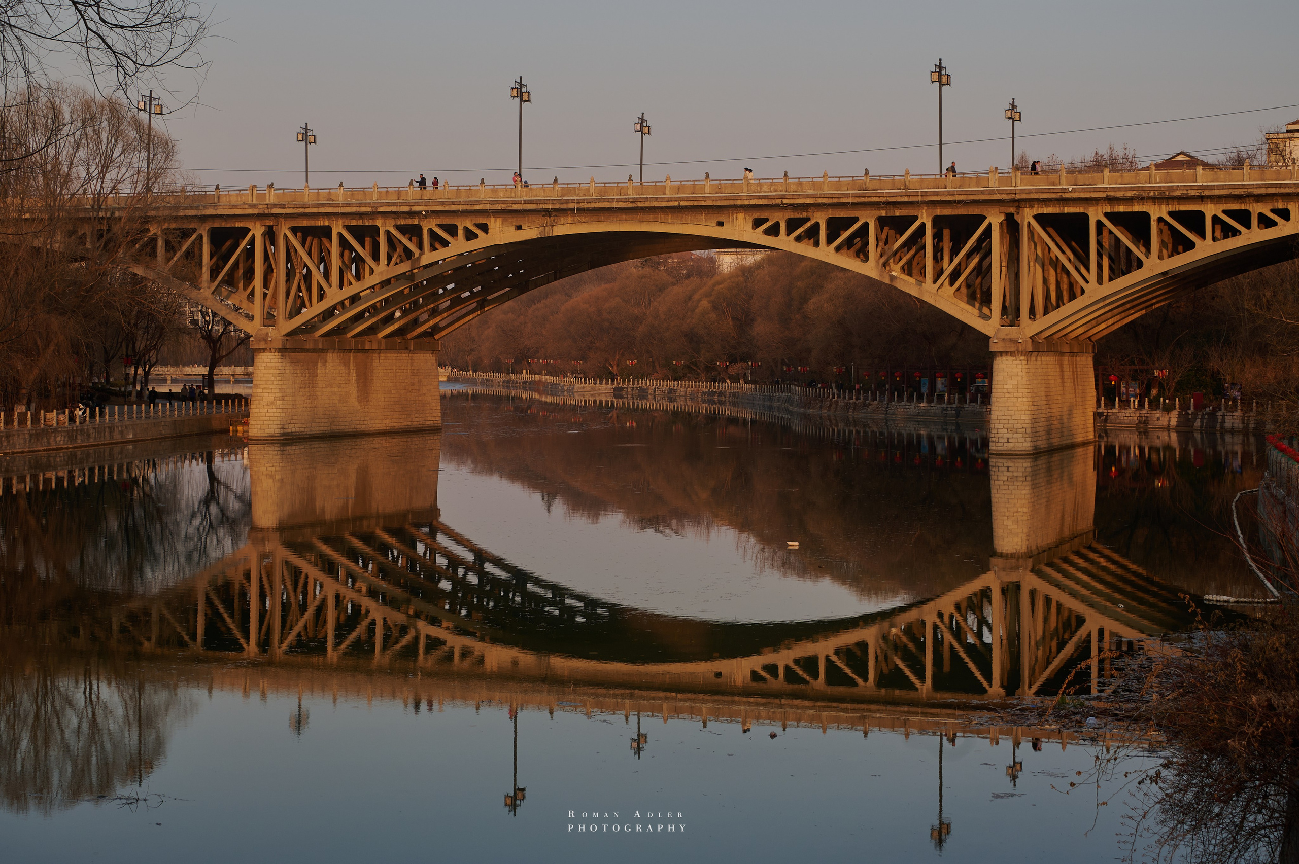 Городской парк Цинчжоу. Фотограф Роман Адлер