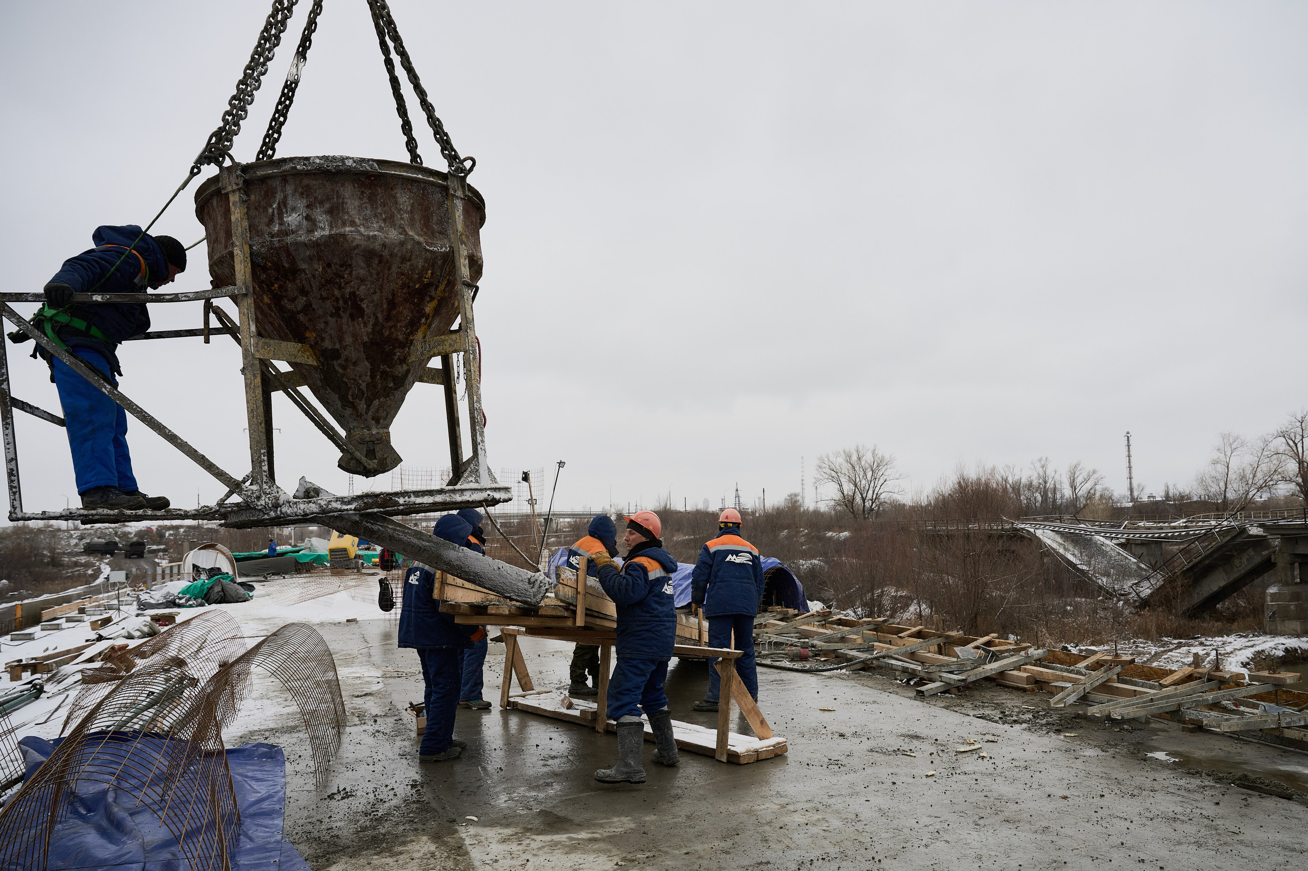 Северодонецк (Луганская область). Декабрь 2024. Фотограф Роман Адлер