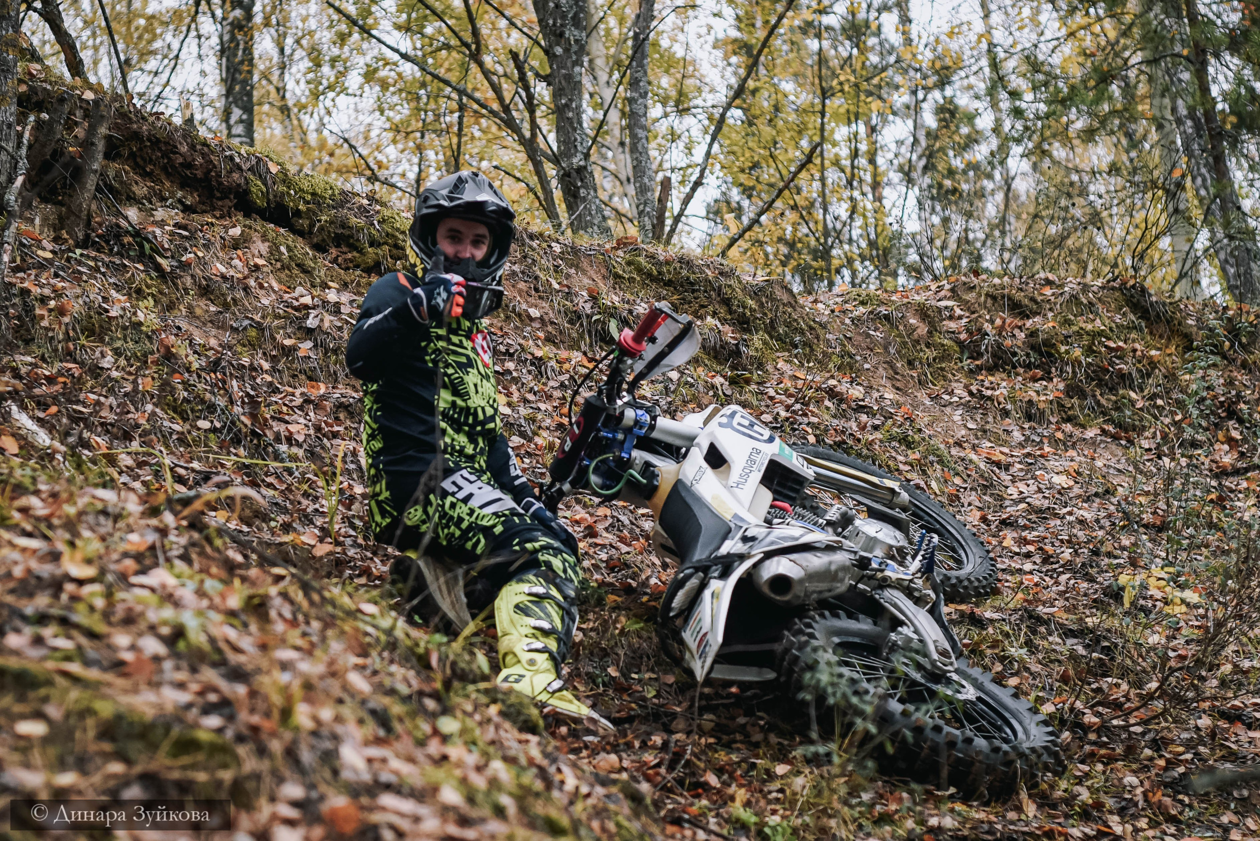 Эндуро покатушка. Мотофотограф в Нижнем Новгороде Динара Зуйкова
