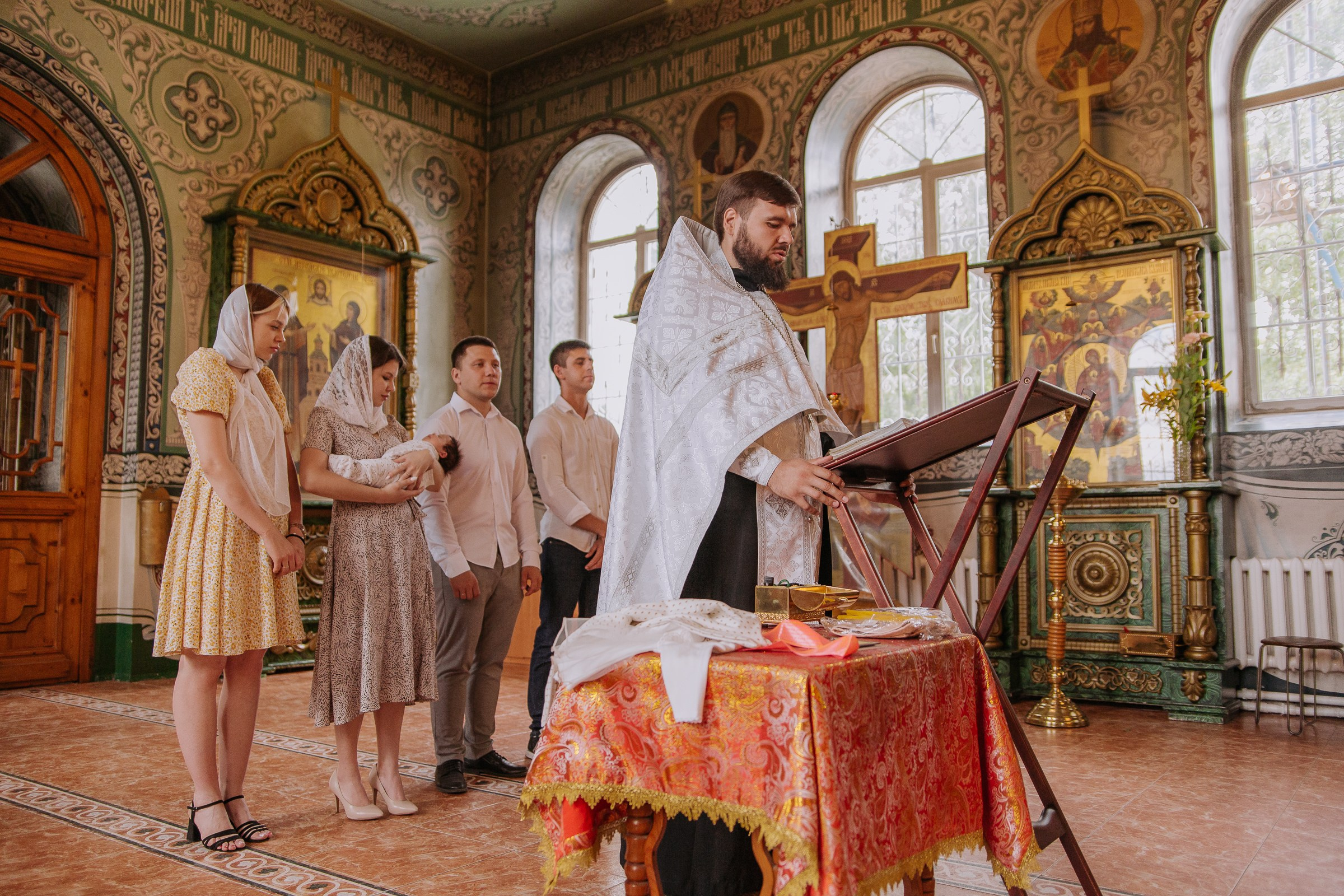 Таинство Крещения. Семейный и персональный фотограф в Ростове-на-Дону
