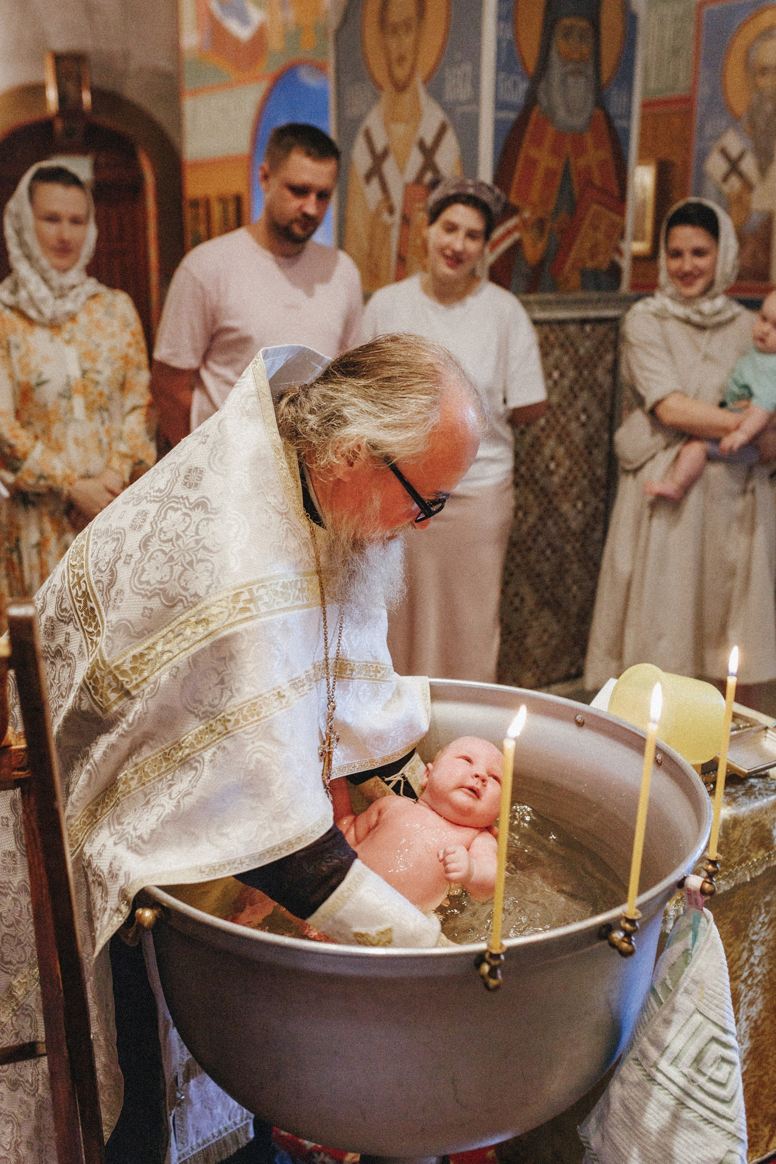 Крещение. Фотограф Мария Прусакова