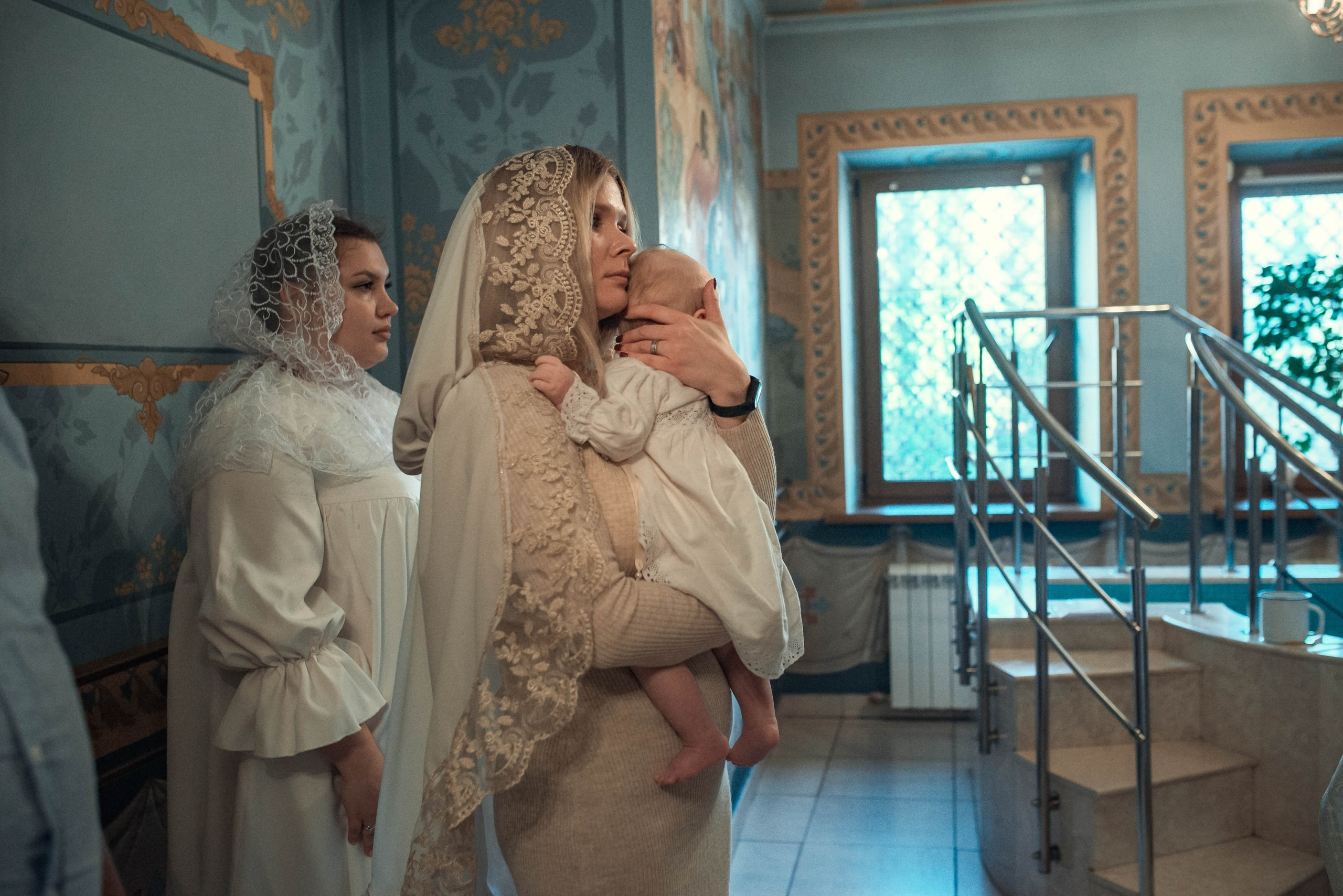 Крещение Екатерины в Троицком соборе Саратова. Фотограф на крещение в Саратове Марина Грушина