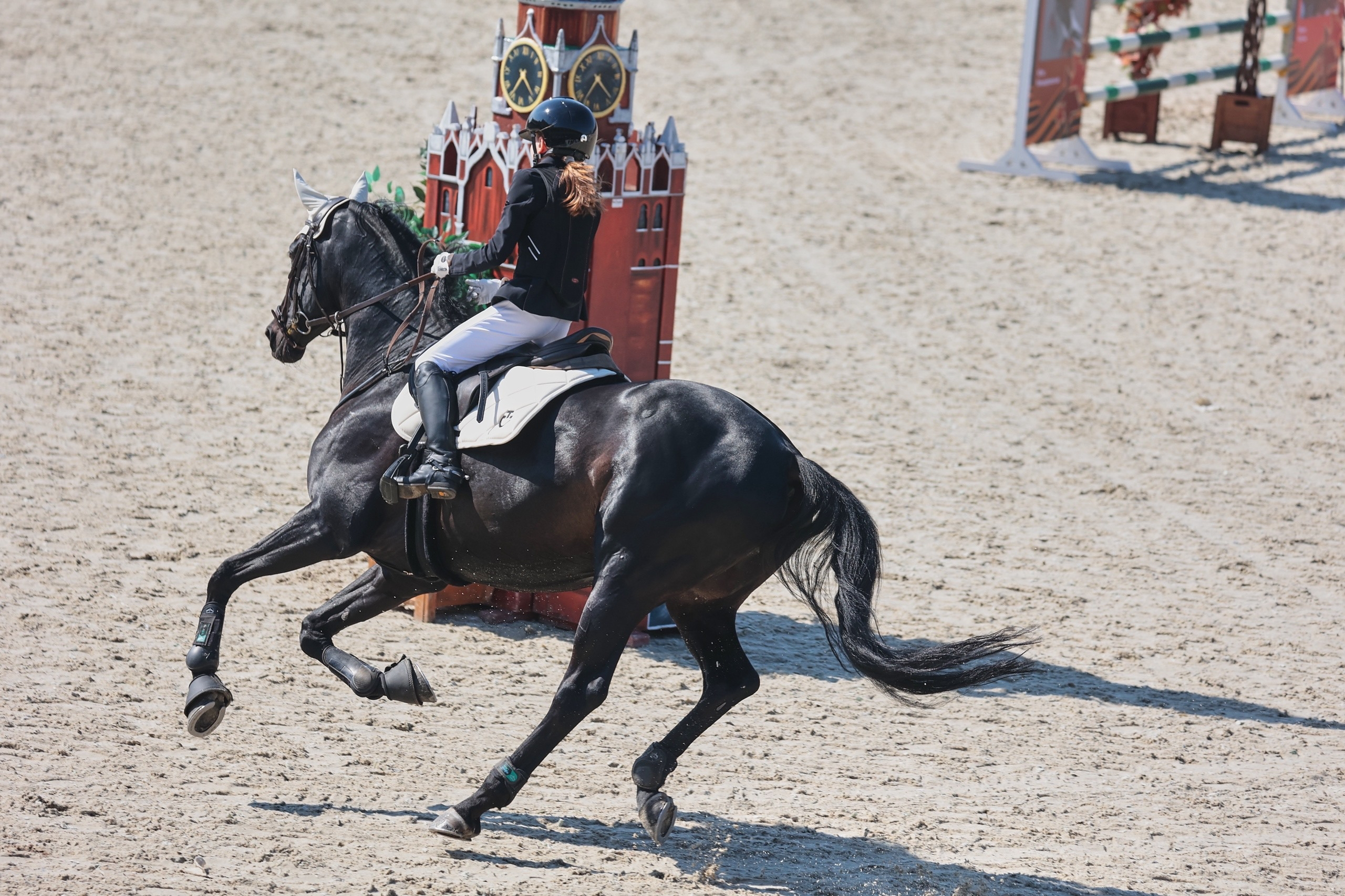 Конкур в Maxima Stables. Фотограф Самсонова Светлана