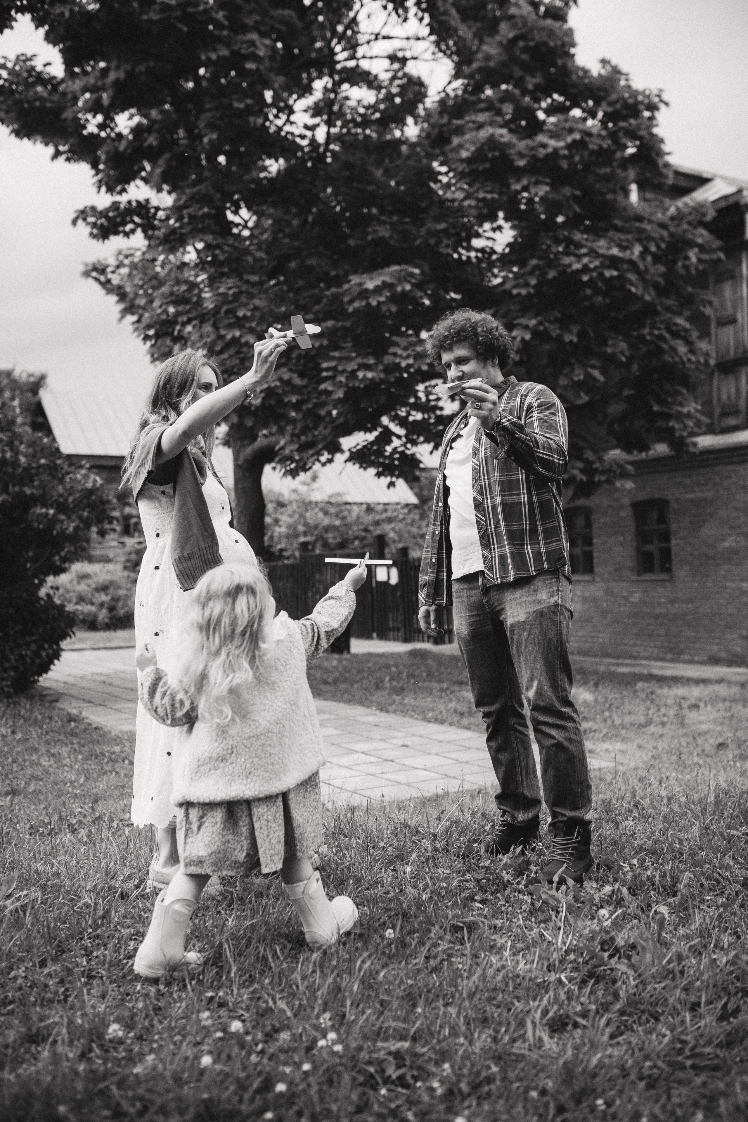 Семейная съемка на улице. Семейный и детский фотограф в Москве Антонина Смирнова