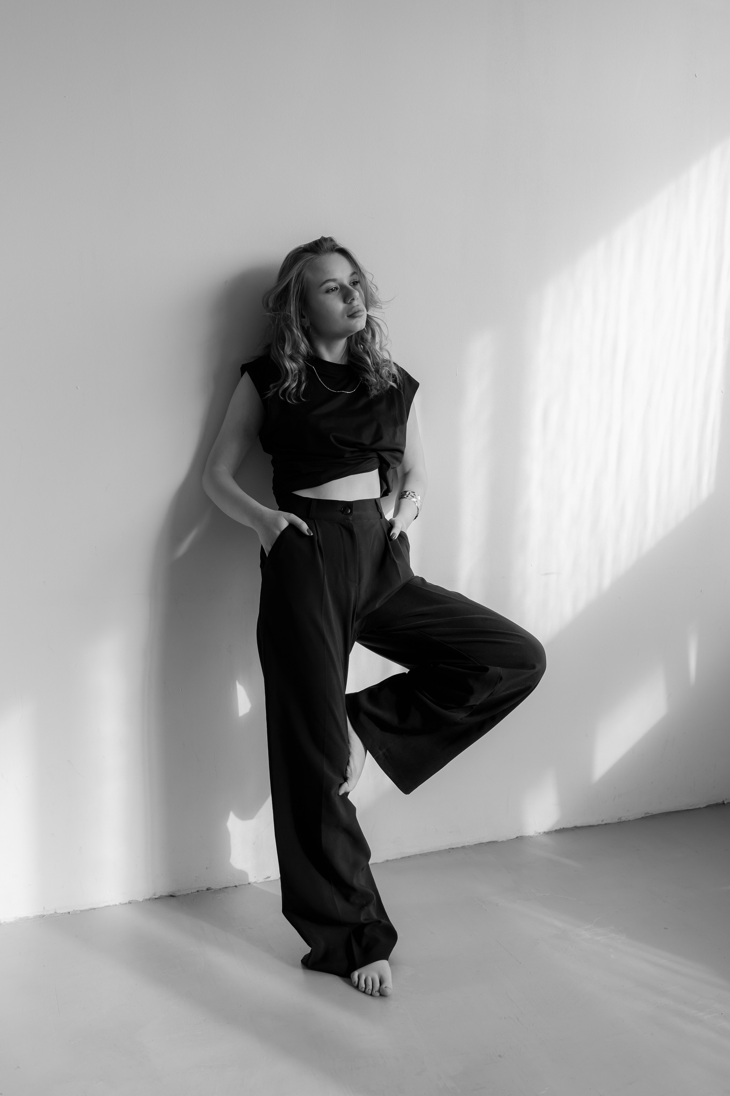 Минимализм в студии. Фотограф в Новосибирске Екатерина Васильева