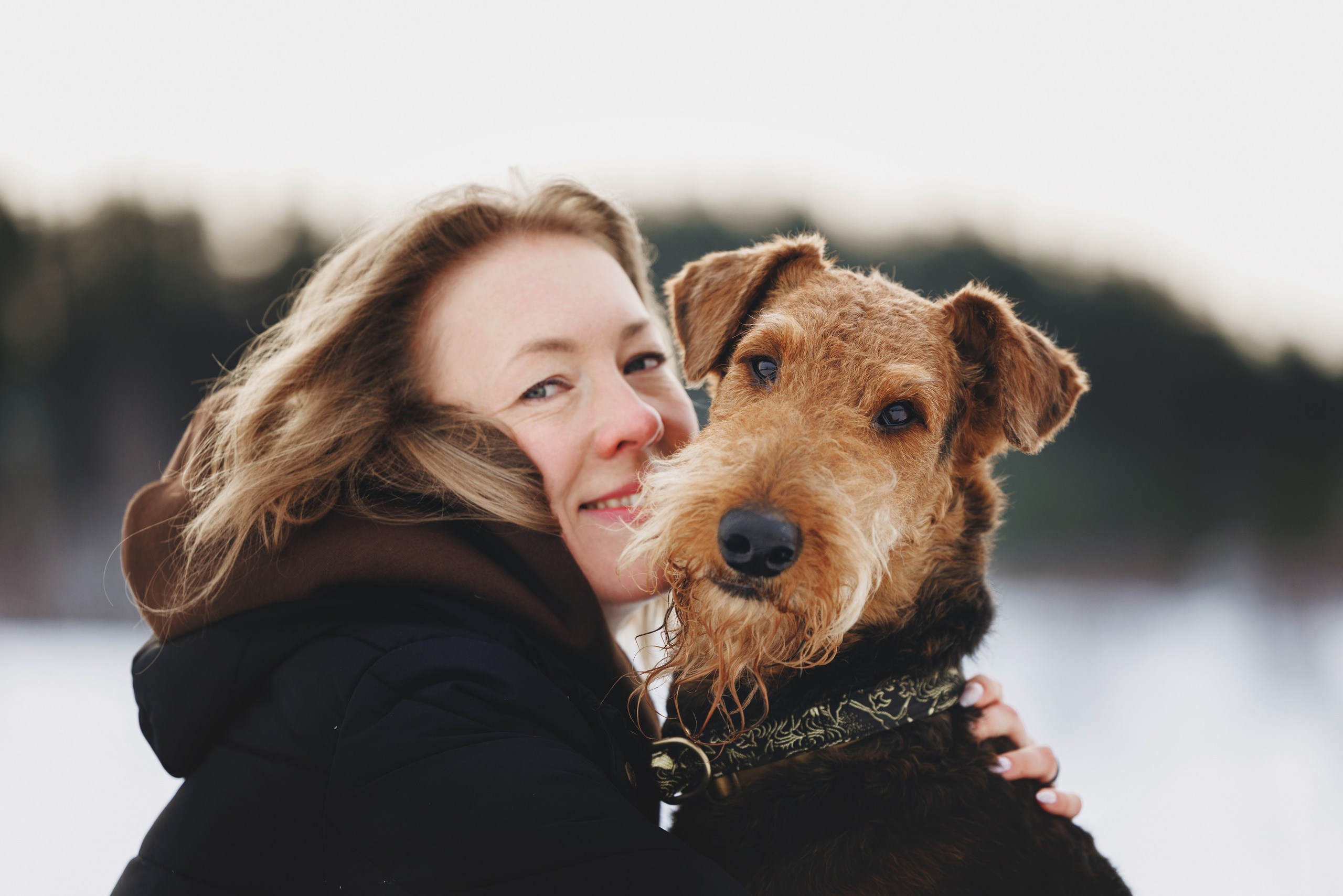 Оля и Хард. Фотограф анималист Осипчикова Мария