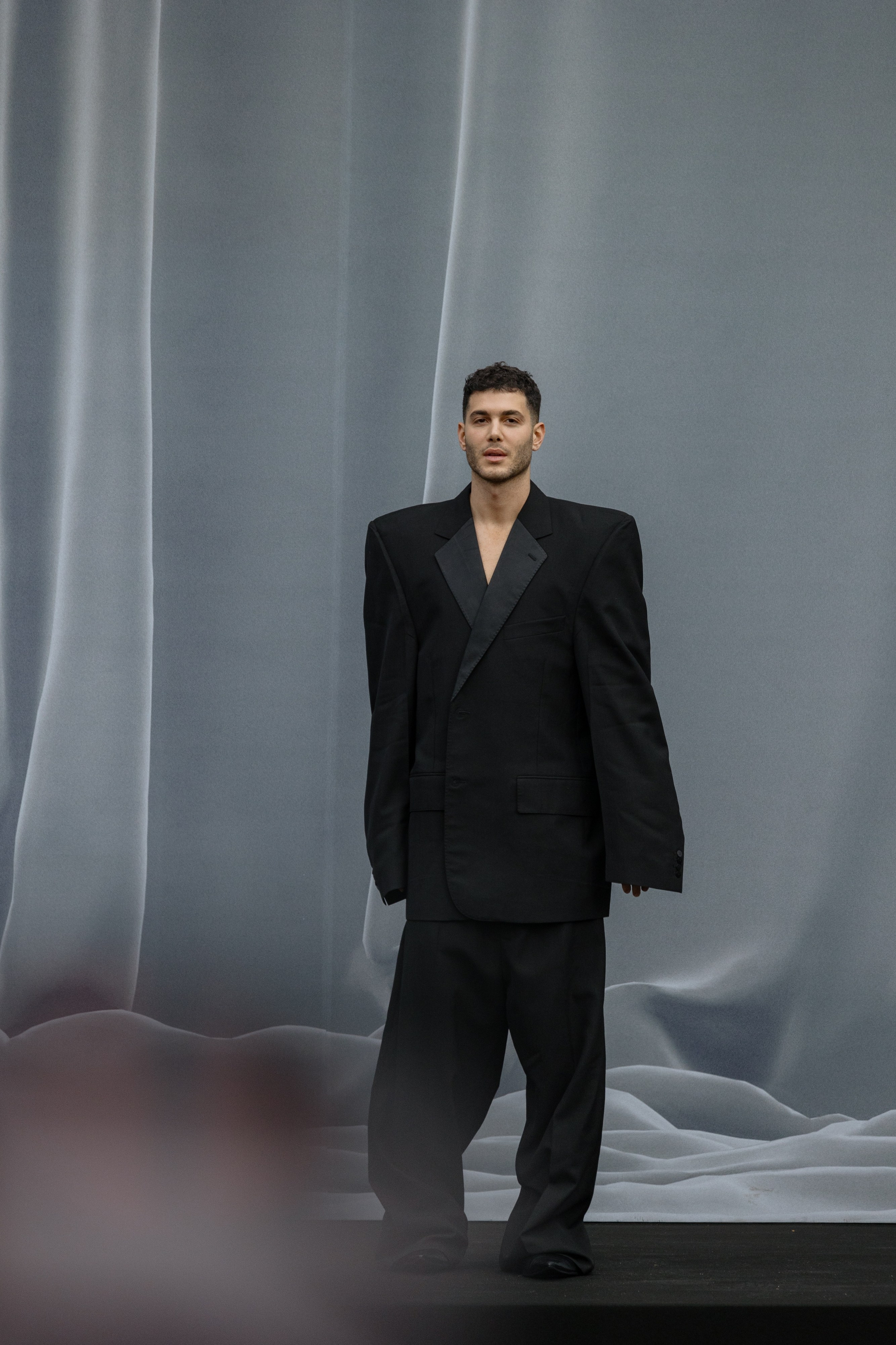 BALENCIAGA PFW WOMENSWEAR FALL-WINTER 24/25. Photographer in Milan Ivan Goncharov