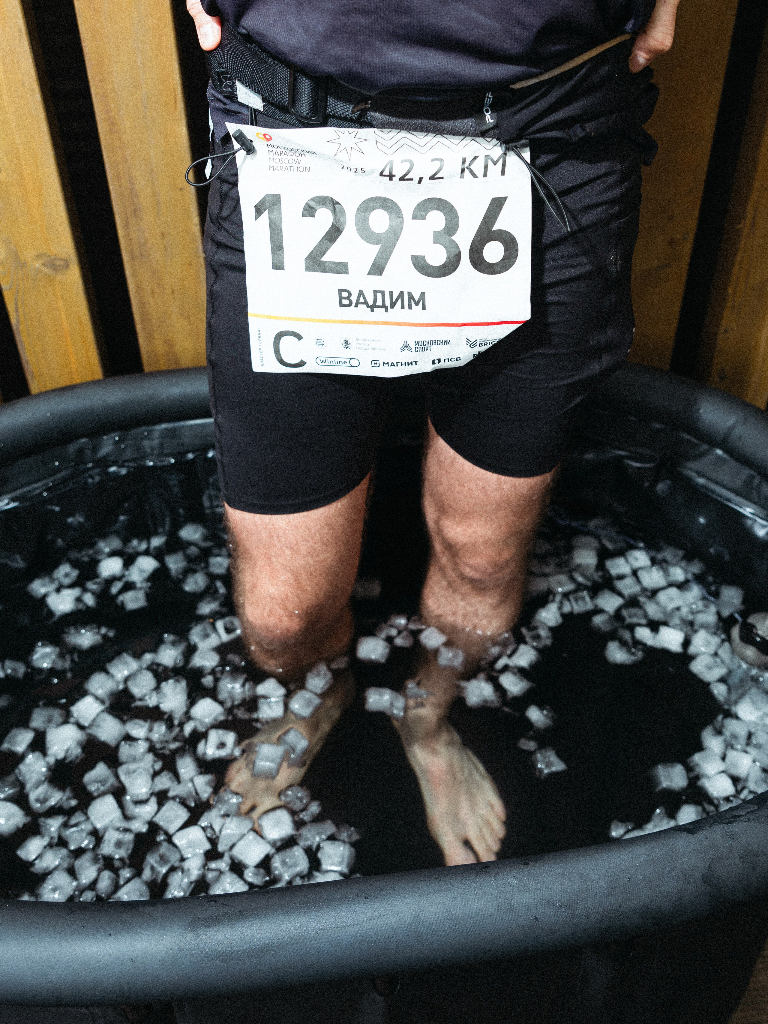 УRF на Московском Марафоне. Фотограф Иван Косарев