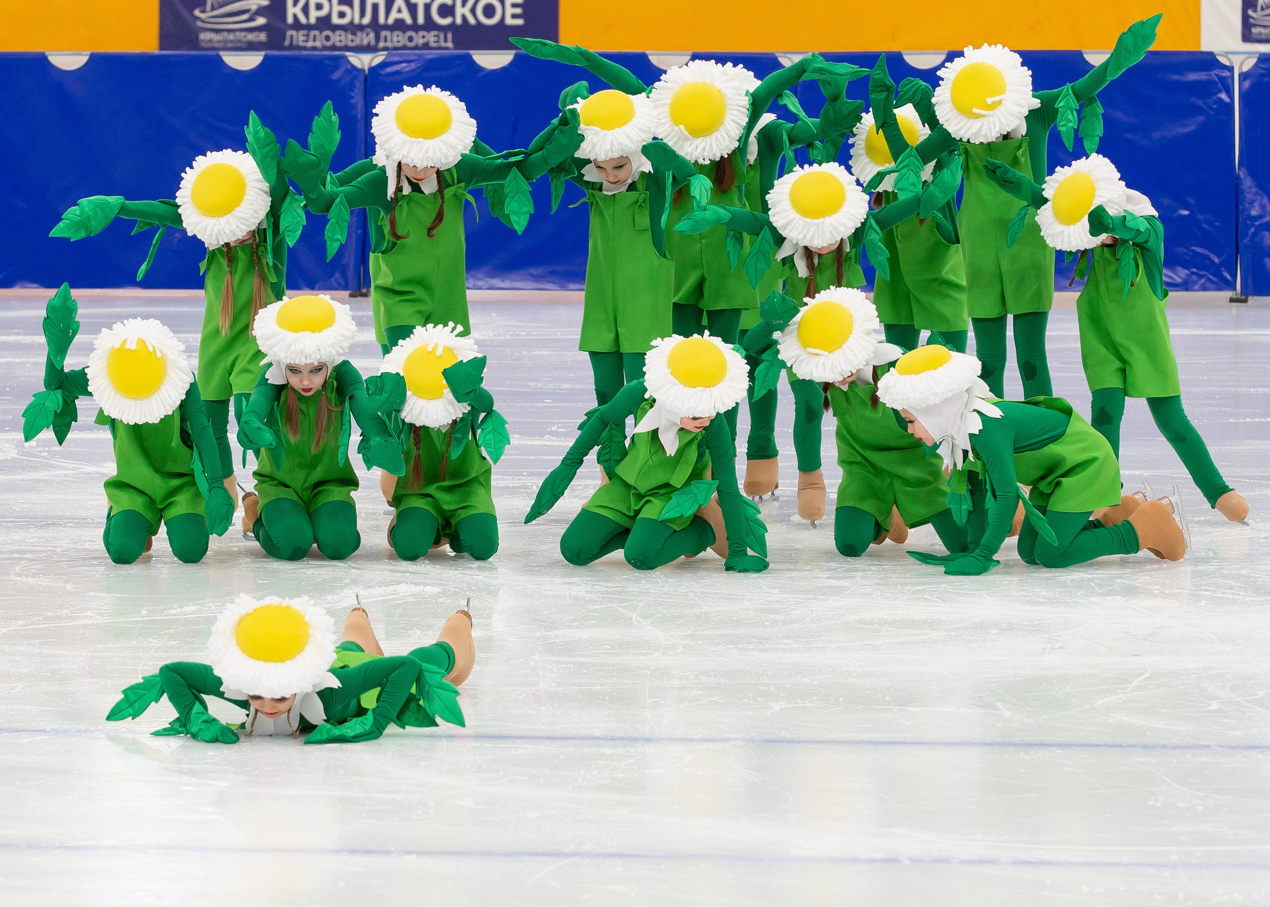 Открытый кубок Московского спорта среди спортивных балетов на льду. Детский театр на льду «АЛЕКО» 2024. Репортажный фотограф в Москве