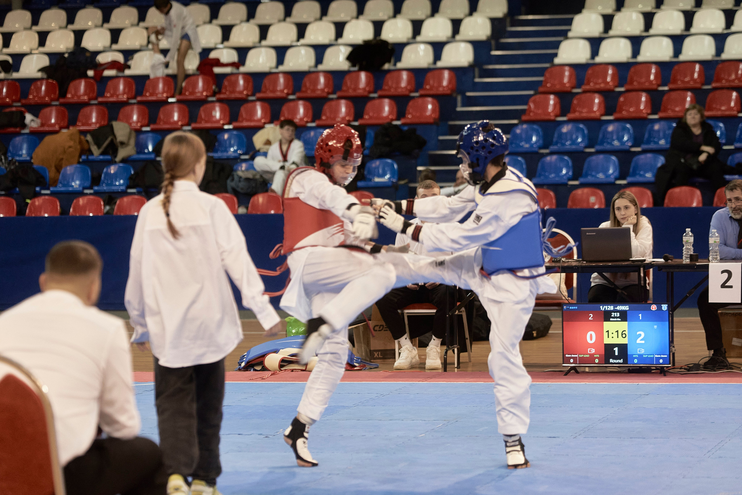 Taekwondo kids. Фотограф Наталья Леонова