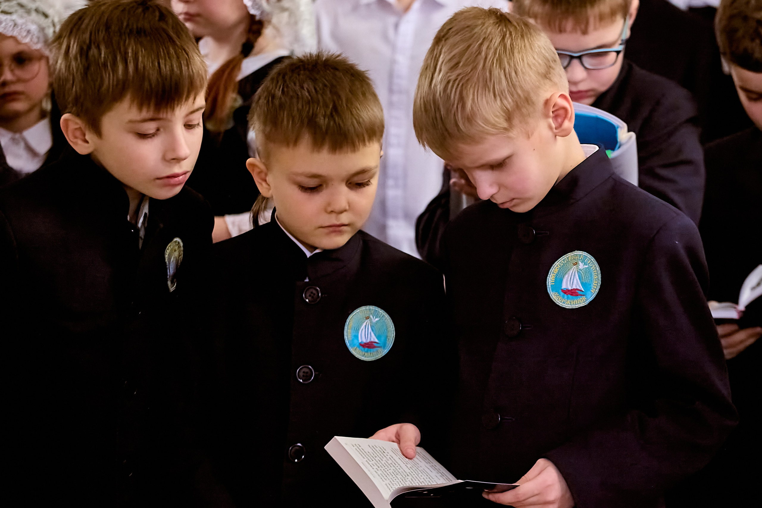 Лица Храма Детский Портрет в Храме