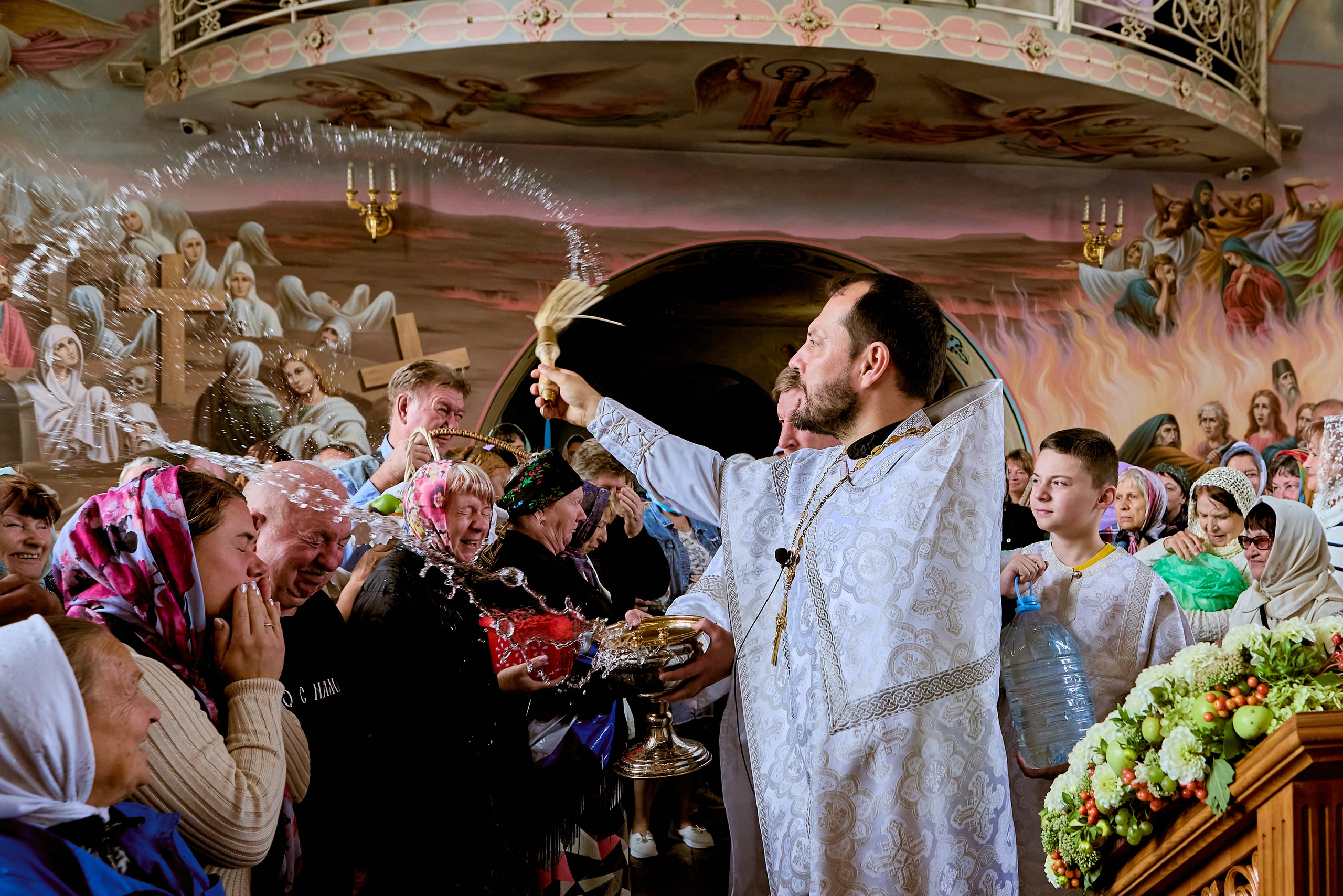 Праздничная фотосессия в праздник Преображения Господа нашего Иисуса Христа