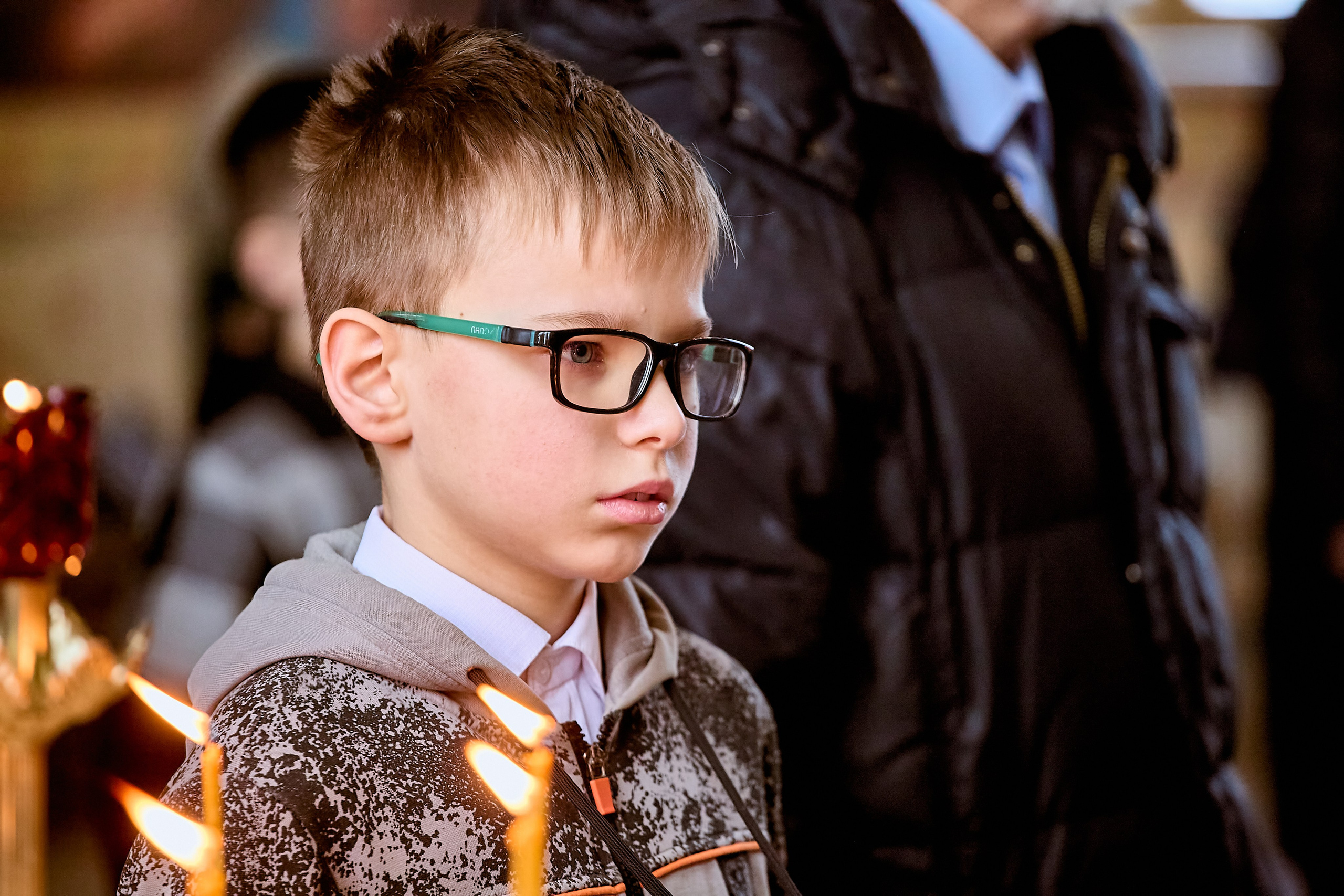 Православный портретный и детский фотограф Николай Голованов г. Дзержинск. В Храме Преподобного Серафима Саровского