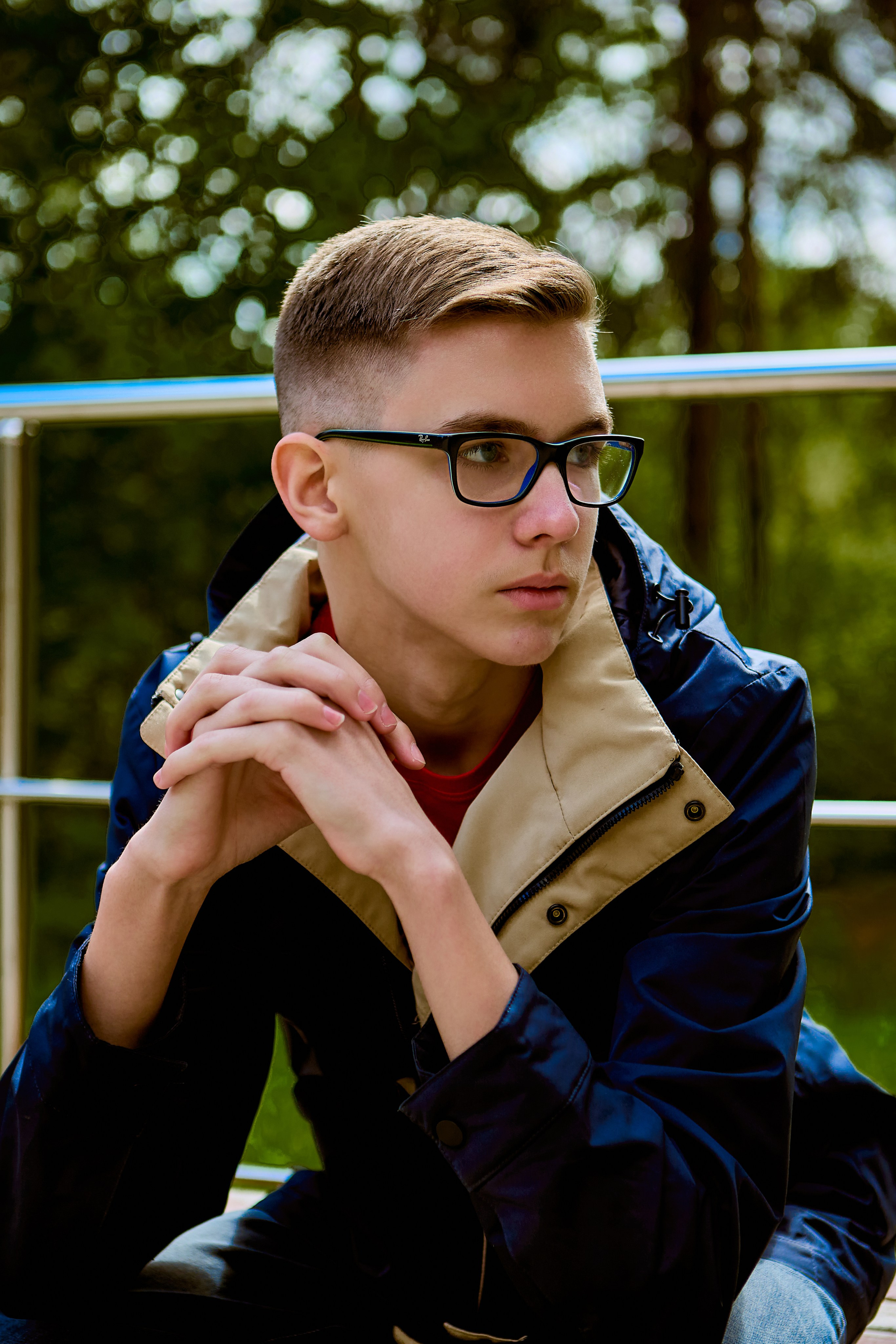 Портрет в деловом стиле на природе Дзержинск фото Николая Голованова