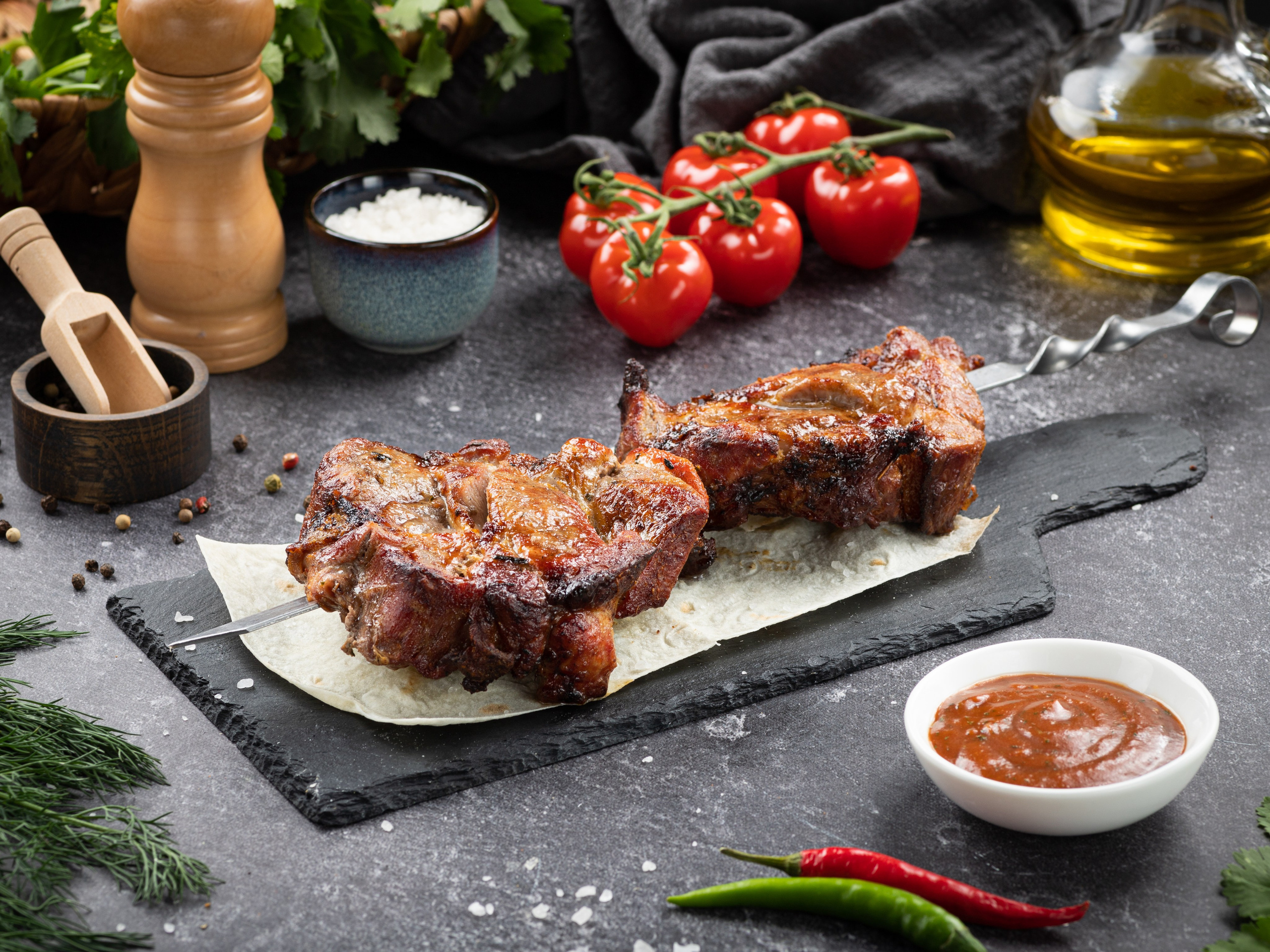 Гриль-меню АрмКебаб. Предметный и Фудфотограф Уфа