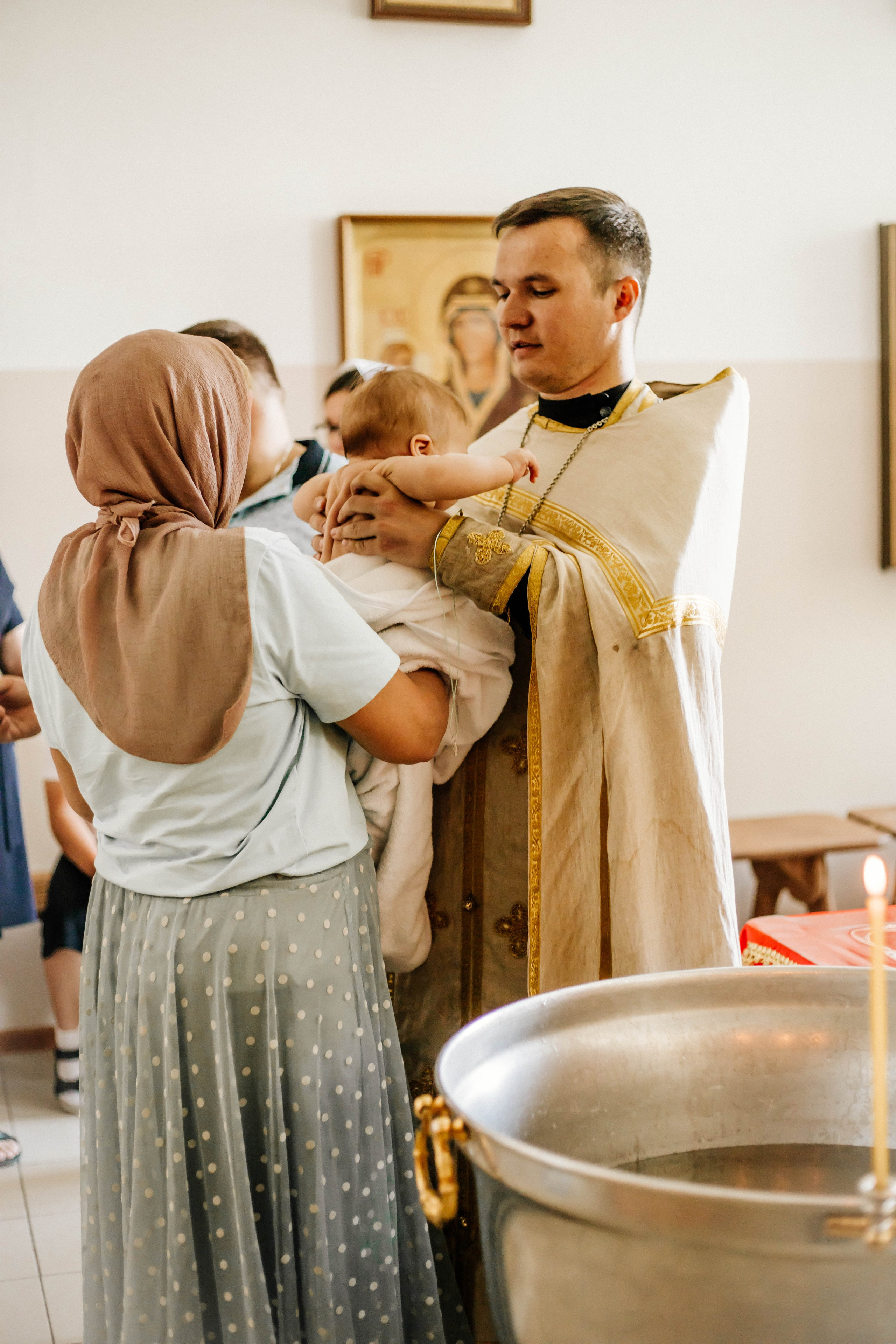 Крещение. Рыжова Тамара