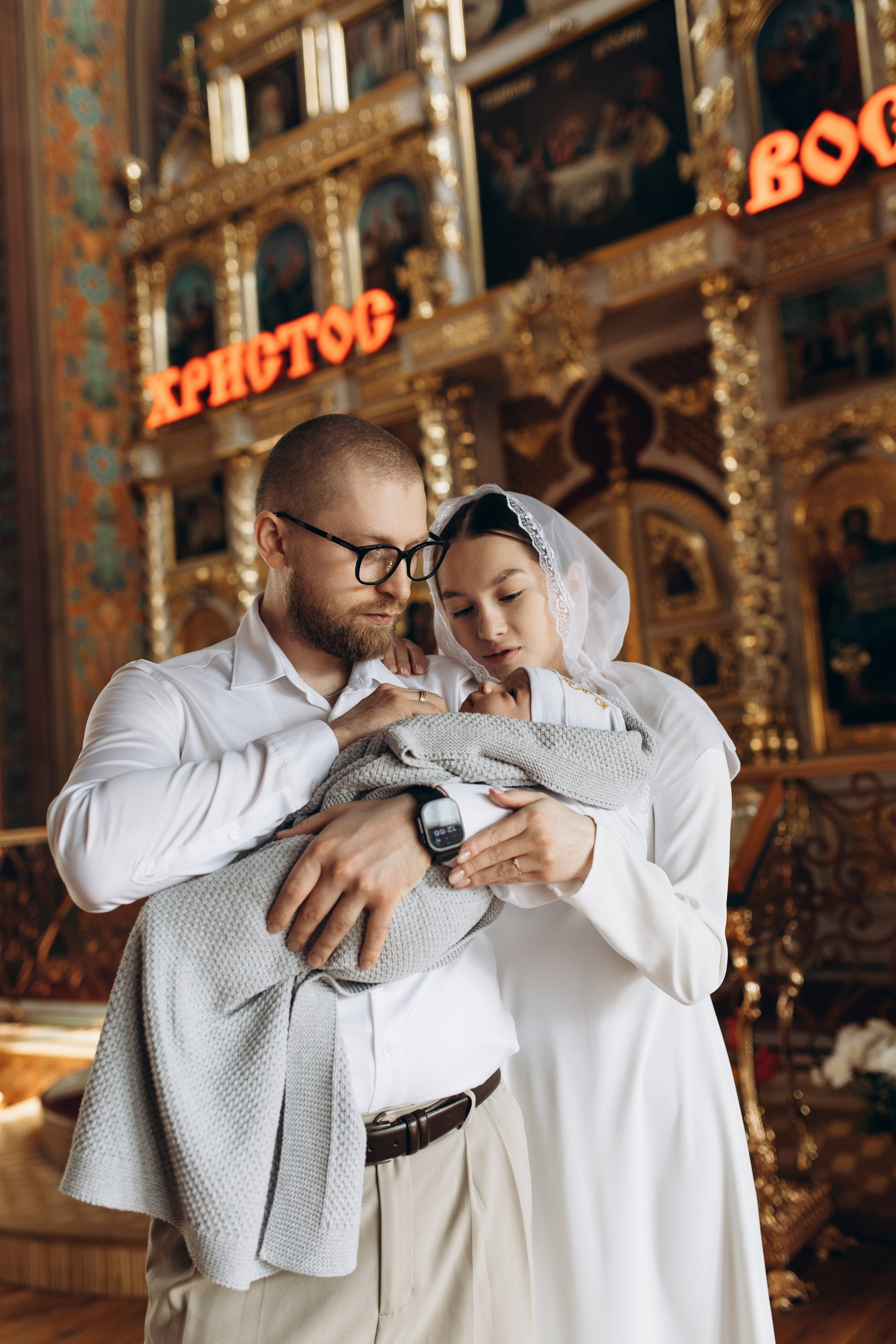 Крещение Лёвы. Самый теплый фотограф в Краснодаре Рябоконь Ксения