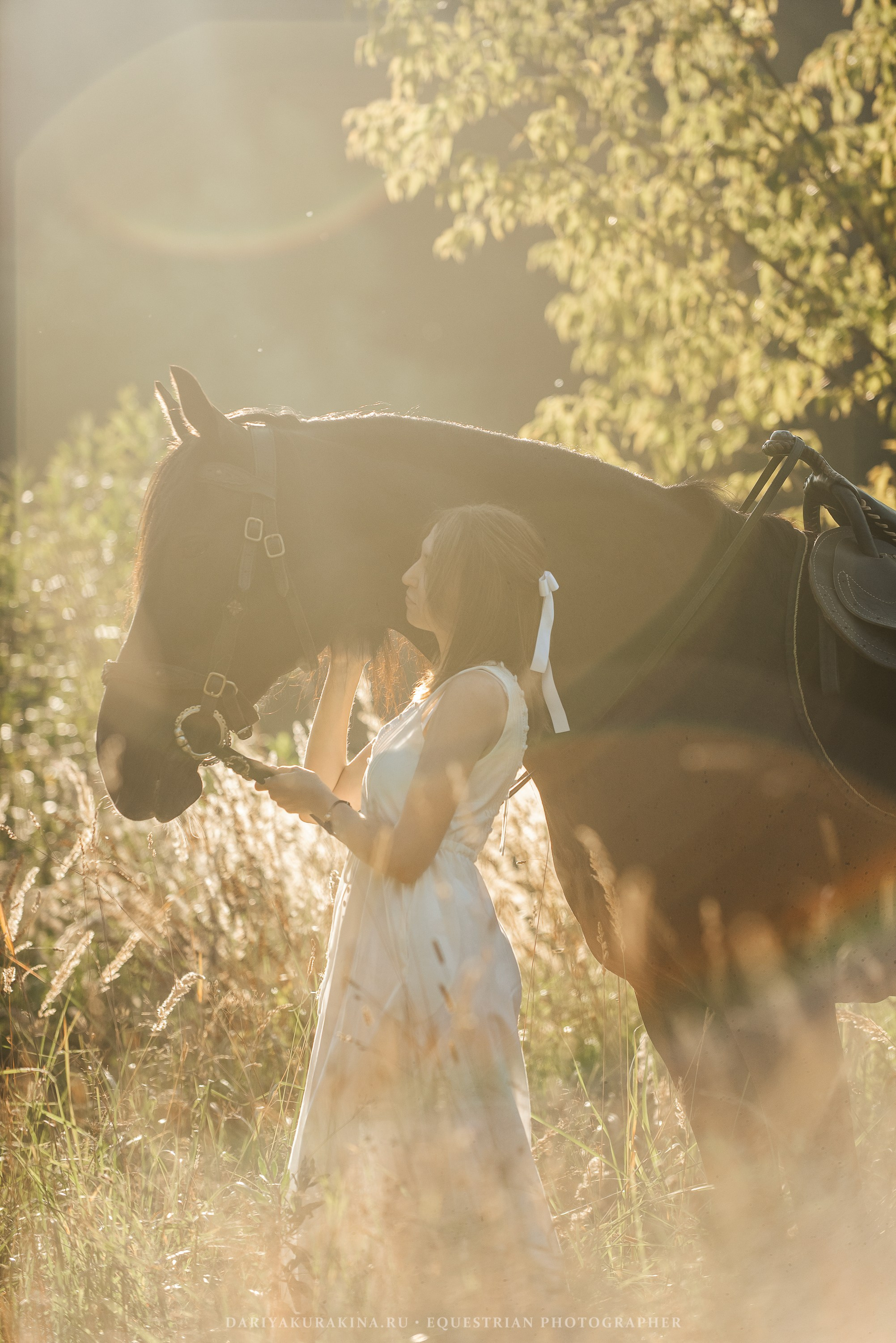 Светлана и Пена. Конный фотограф Куракина Дарья • Фотосессии с лошадьми