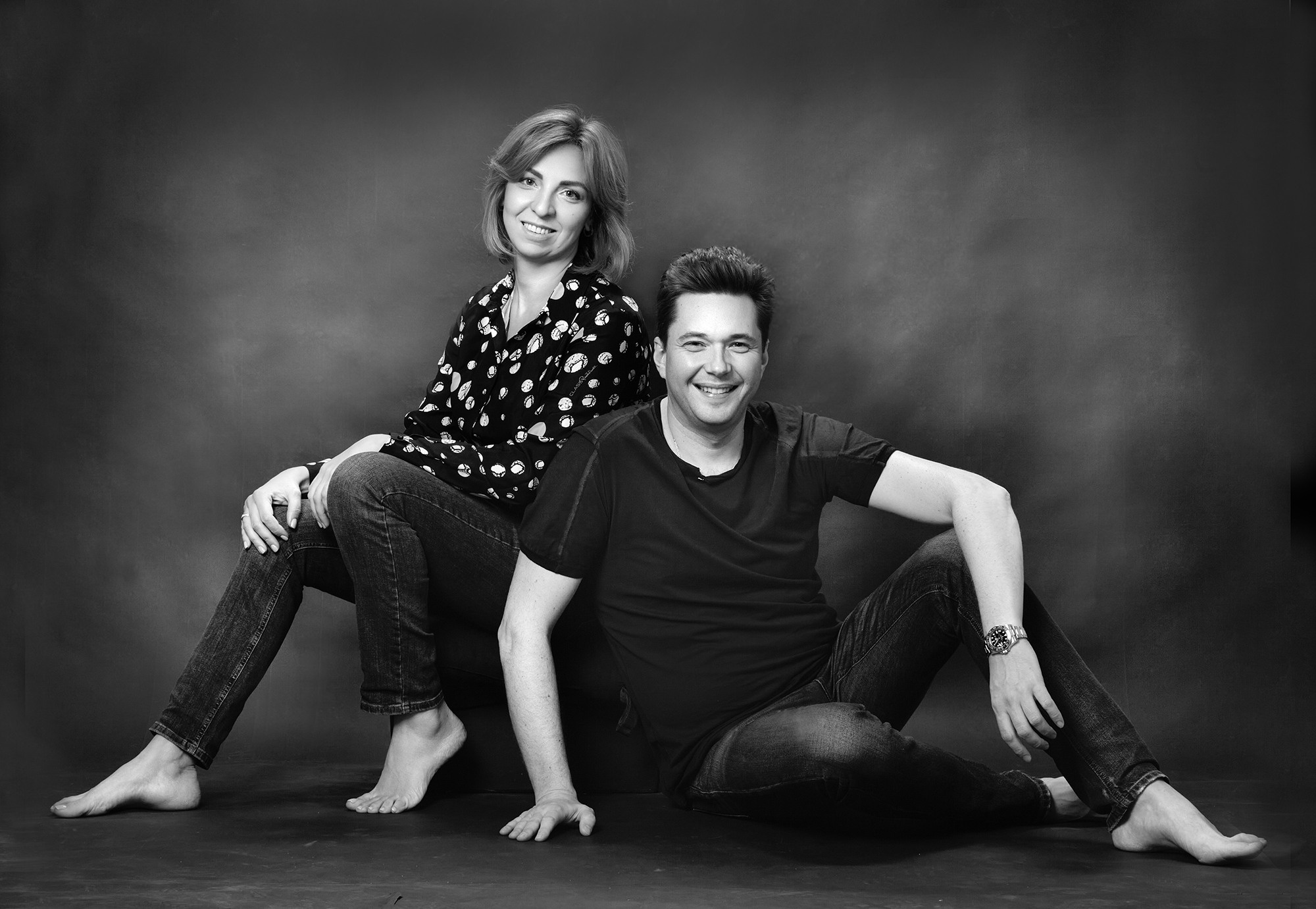 Семейный портрет. Евгений Левитан-Военский, портретный фотограф в Москве