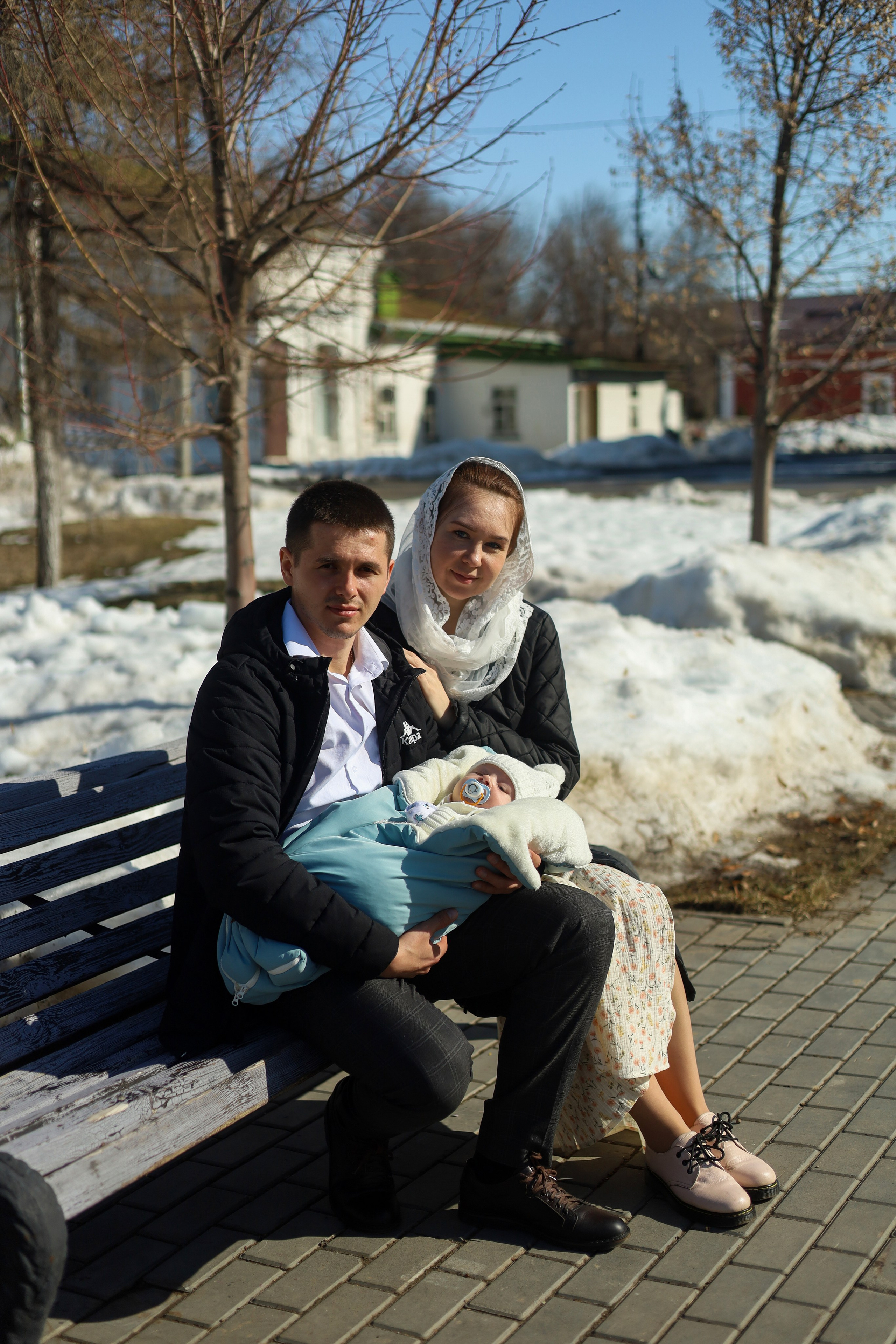 Таинство крещения. Фотограф новорожденных Саратов