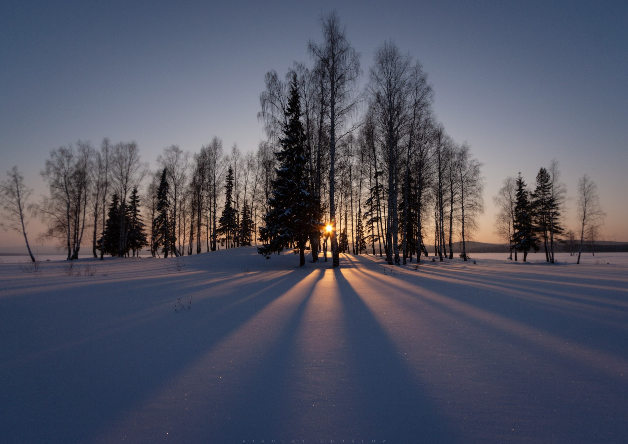 Зимние пейзажи Черноисточинска | Фотограф Николай Обухов