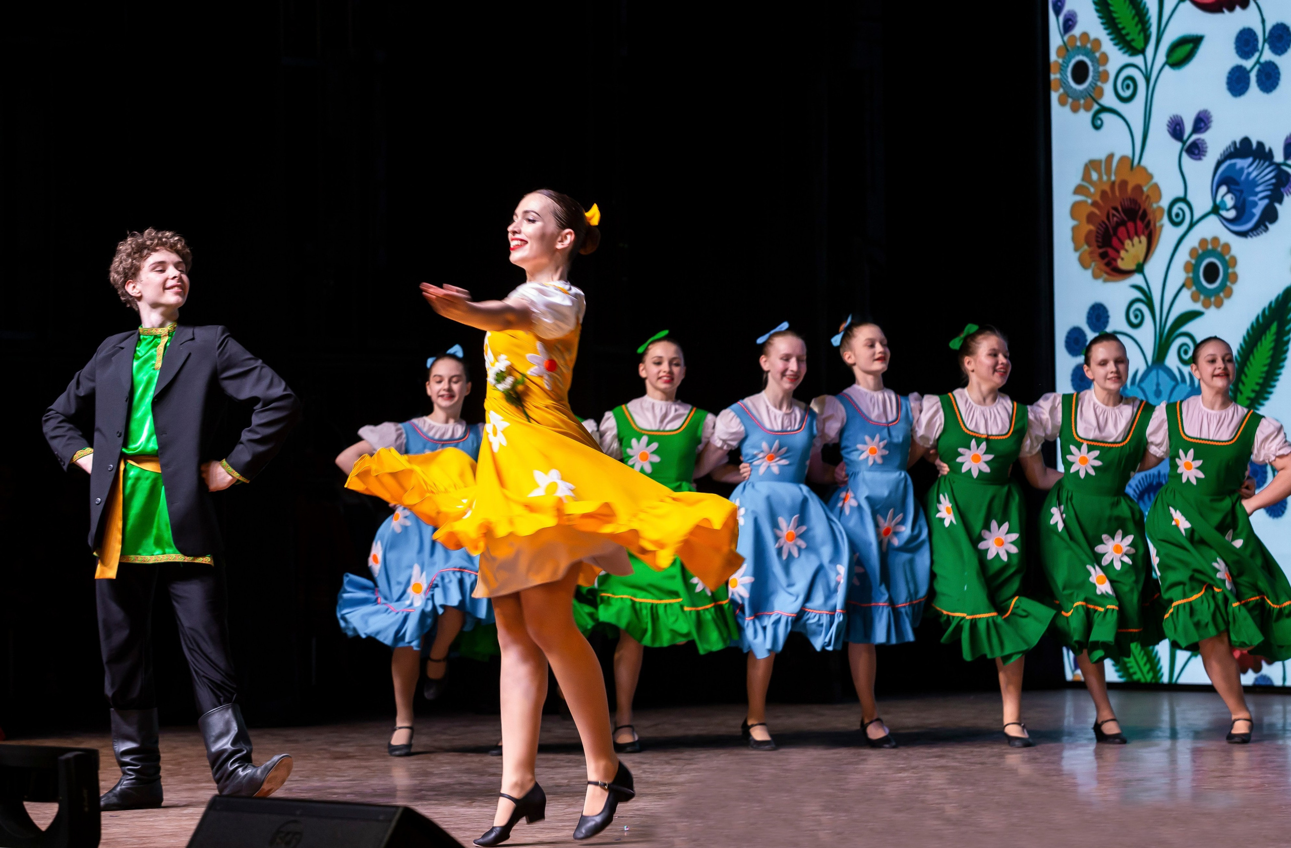 Юбилейный концерт танцевальной студии. Репортажный фотограф в Москве