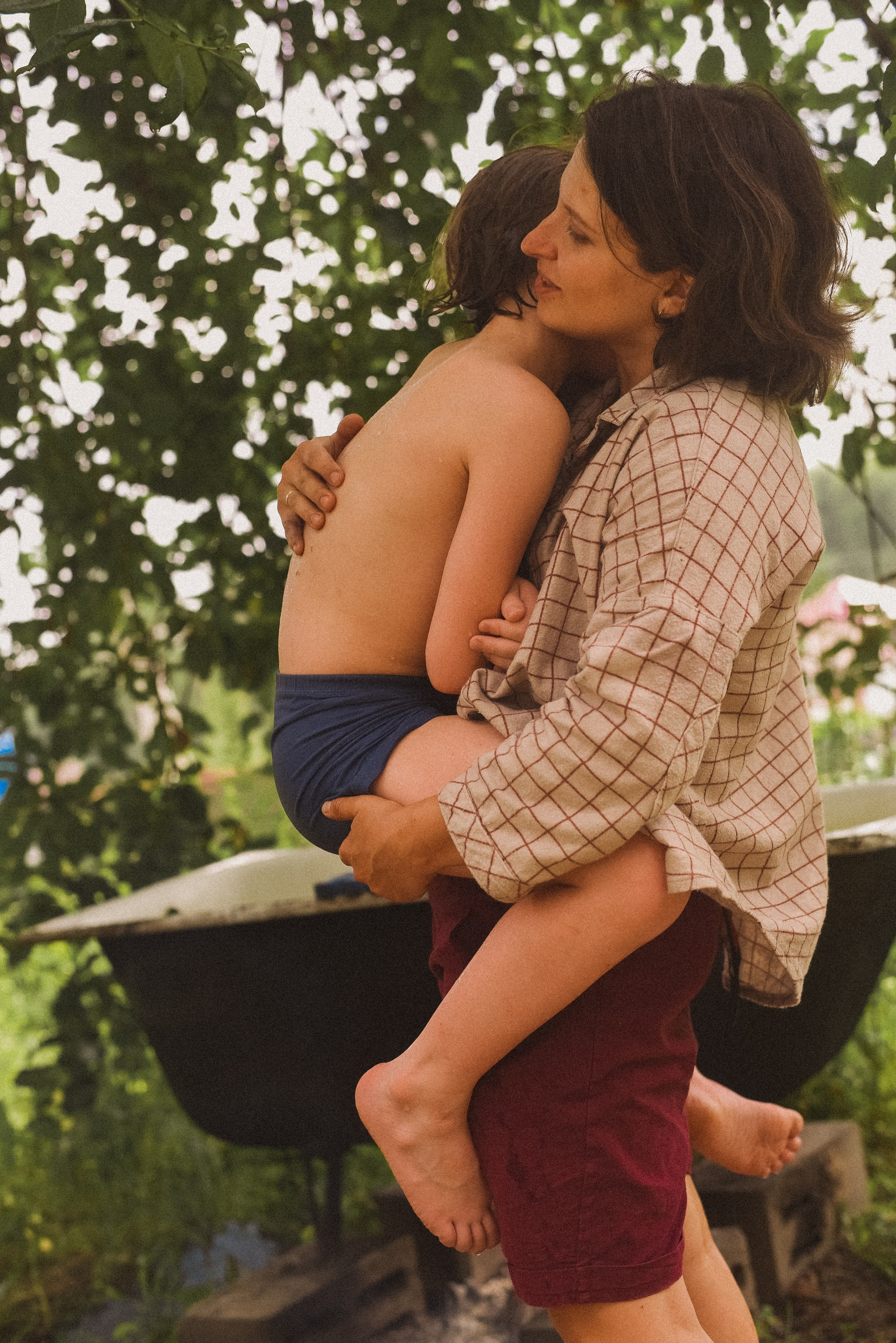 Ванна на костре. Детский и семейный фотограф в Новосибирске Саша Дорошенко