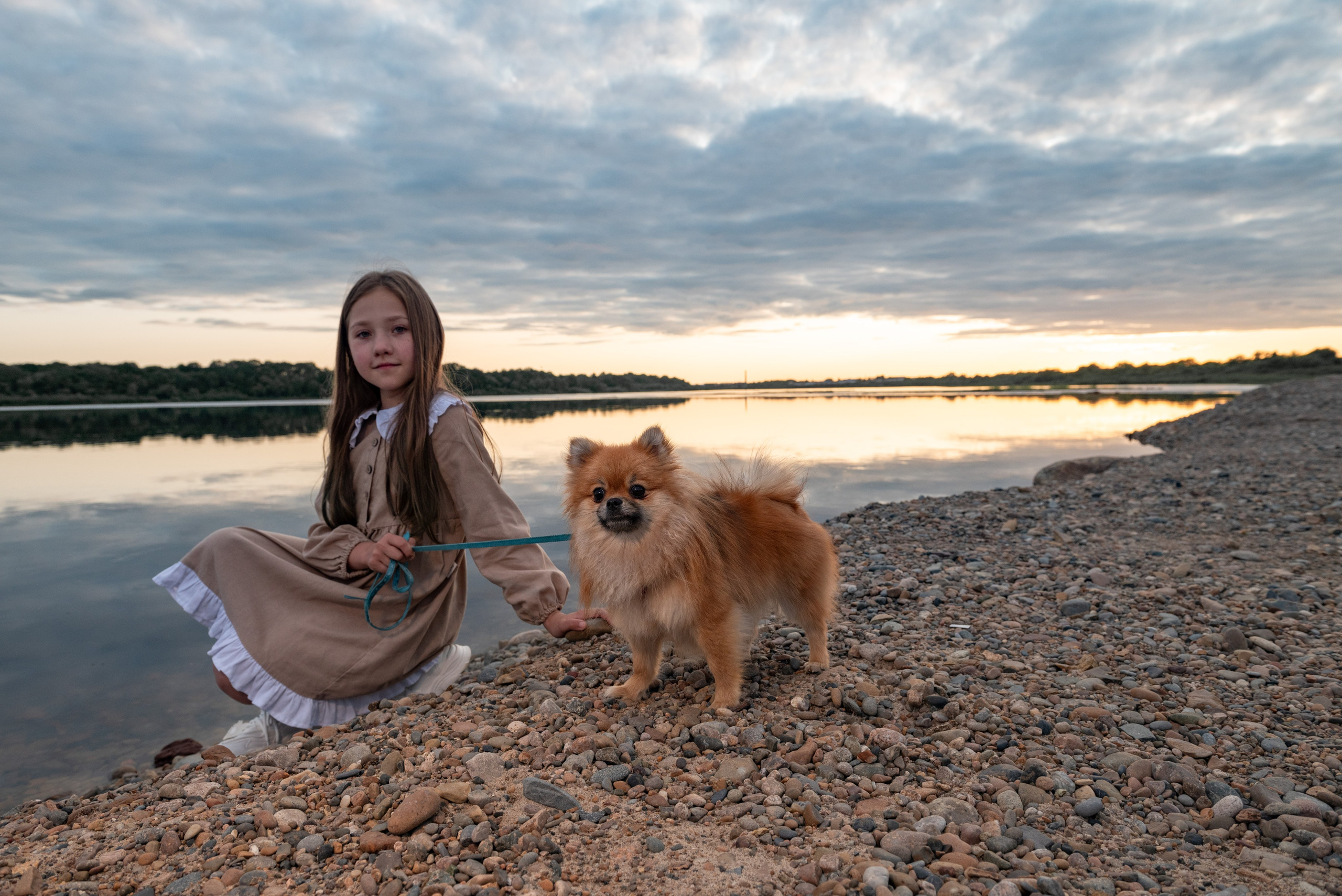 Фотопрогулка с собакой. Фотограф г. Москва