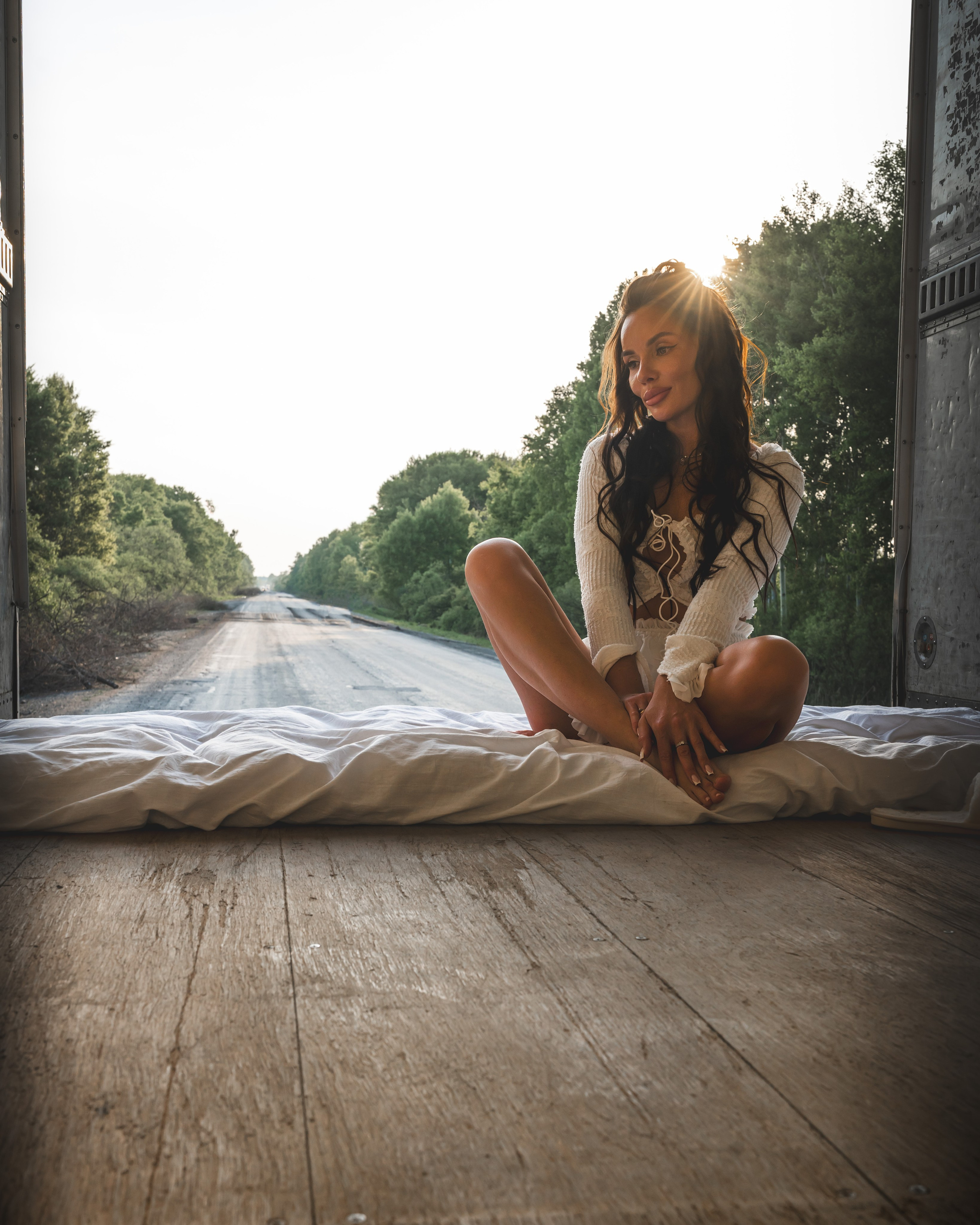 Алина в грузовике. Фотограф г. Хабаровск