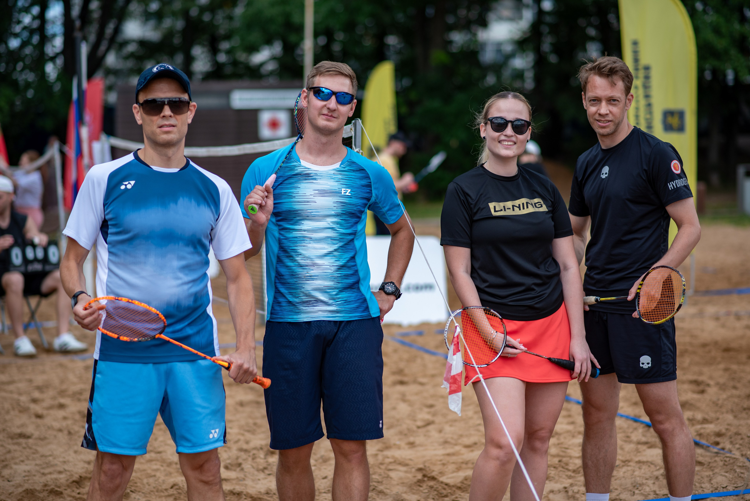 Бадминтон на свежем воздухе. Химки, Московская область. Фотограф Стеценко Наталия. Одинцово, Москва, Московская область