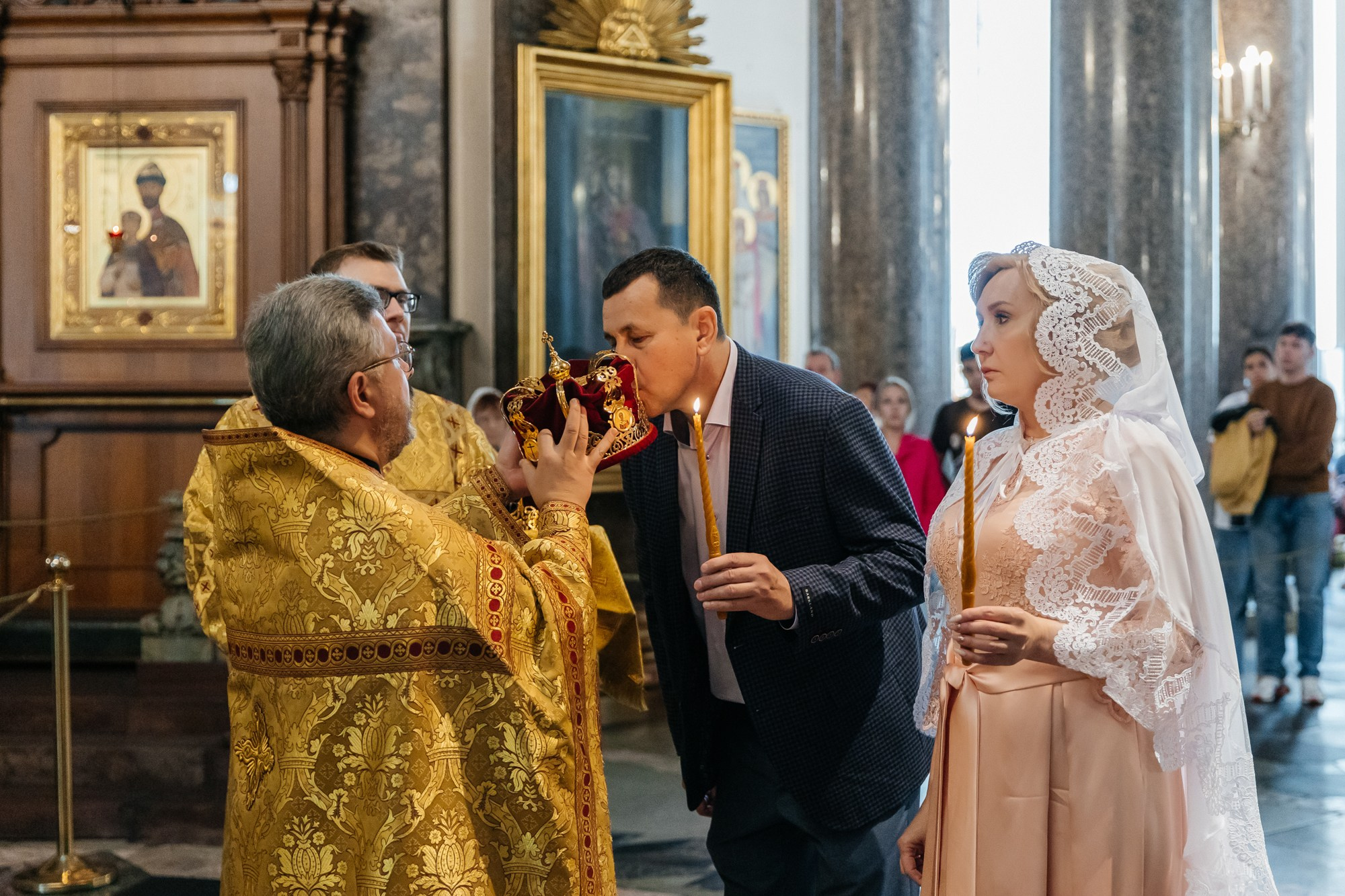 Таинство венчания Ирины и Андрея (19 июля 2023). Свадебный и семейный фотограф Крамар Наталья