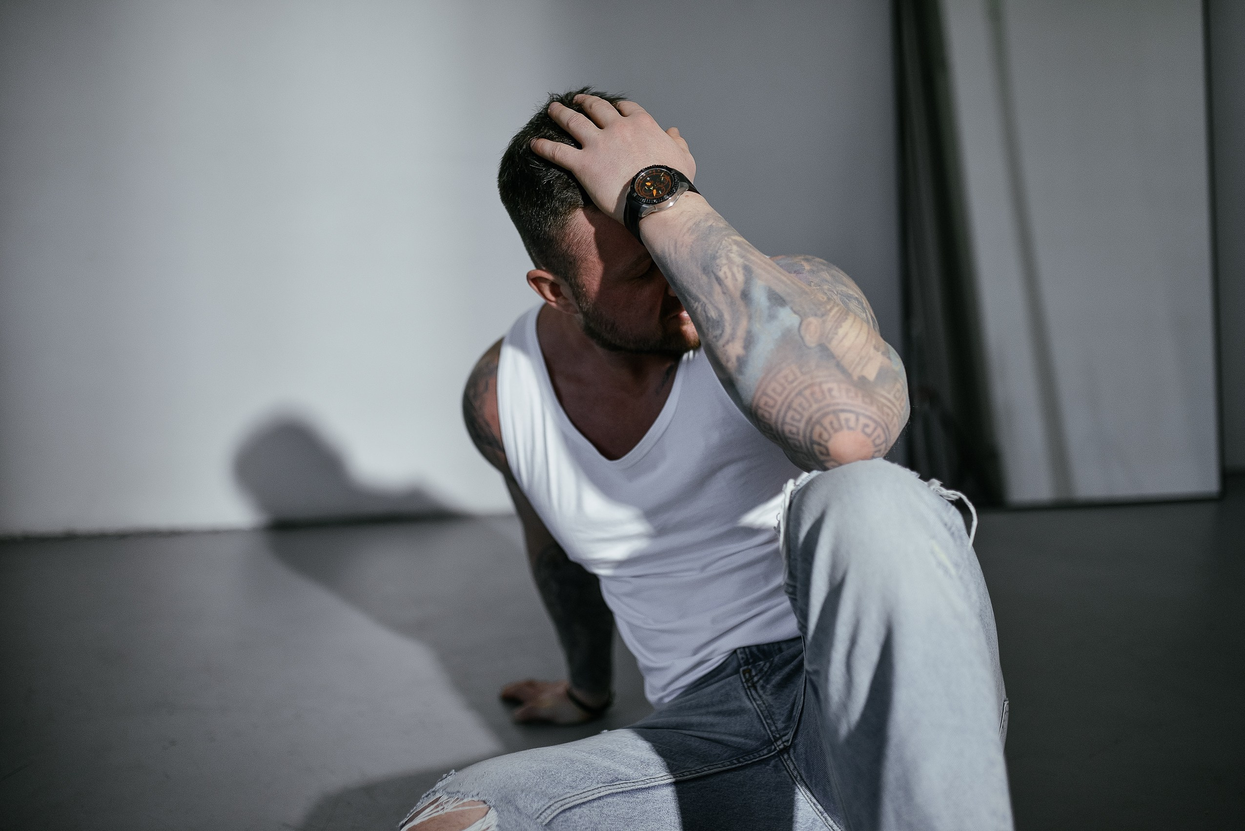 Мужской портрет: Атлетичное тело | Фотограф Дарья Едапина. Фотограф Дарья Едапина Новосибирск