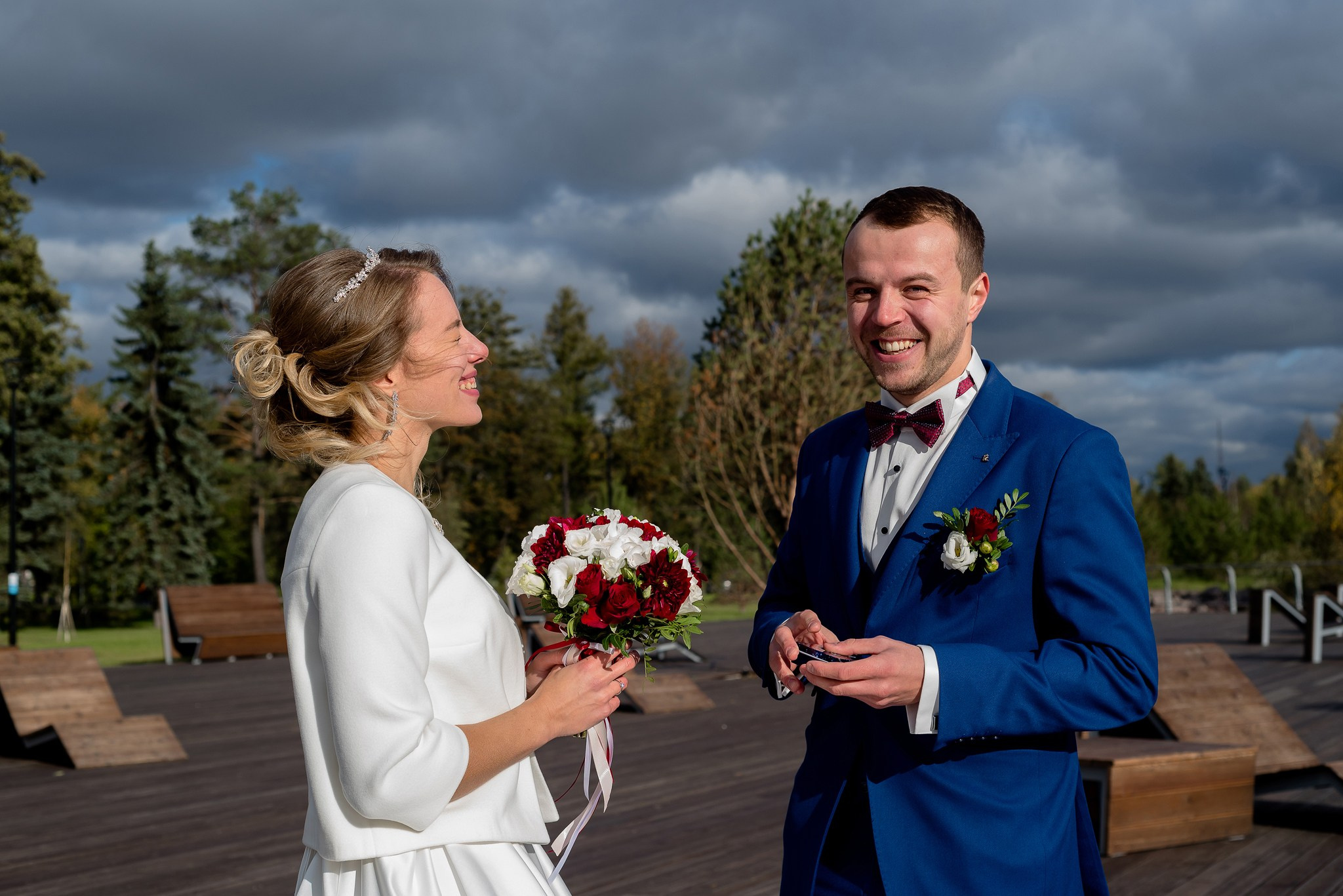Осенняя свадьба. Свадебный и семейный фотограф из Санкт-Петербурга Климов Анатолий