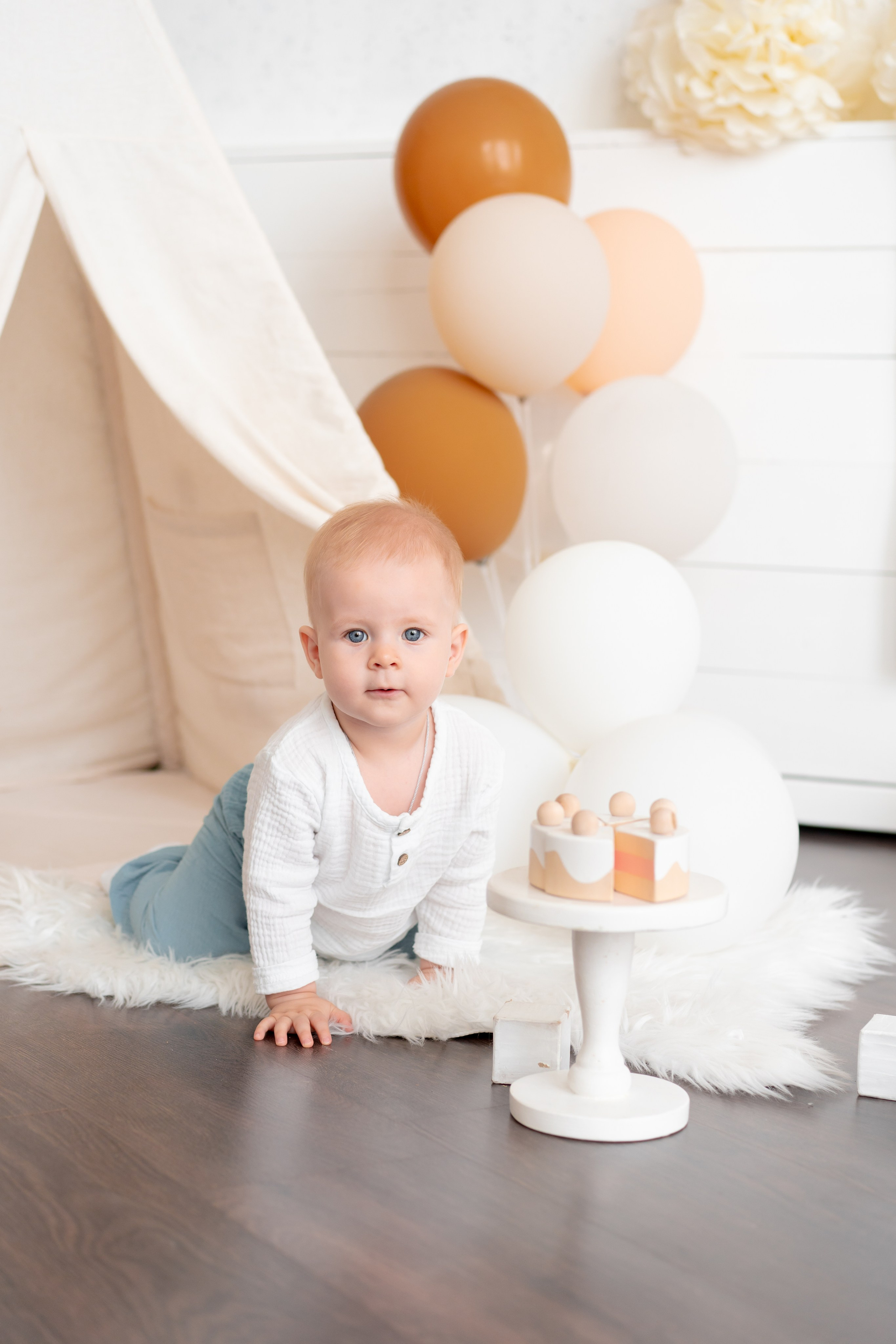 Яну 1 годик!. Детская, семейная фотостудия в Санкт-Петербурге