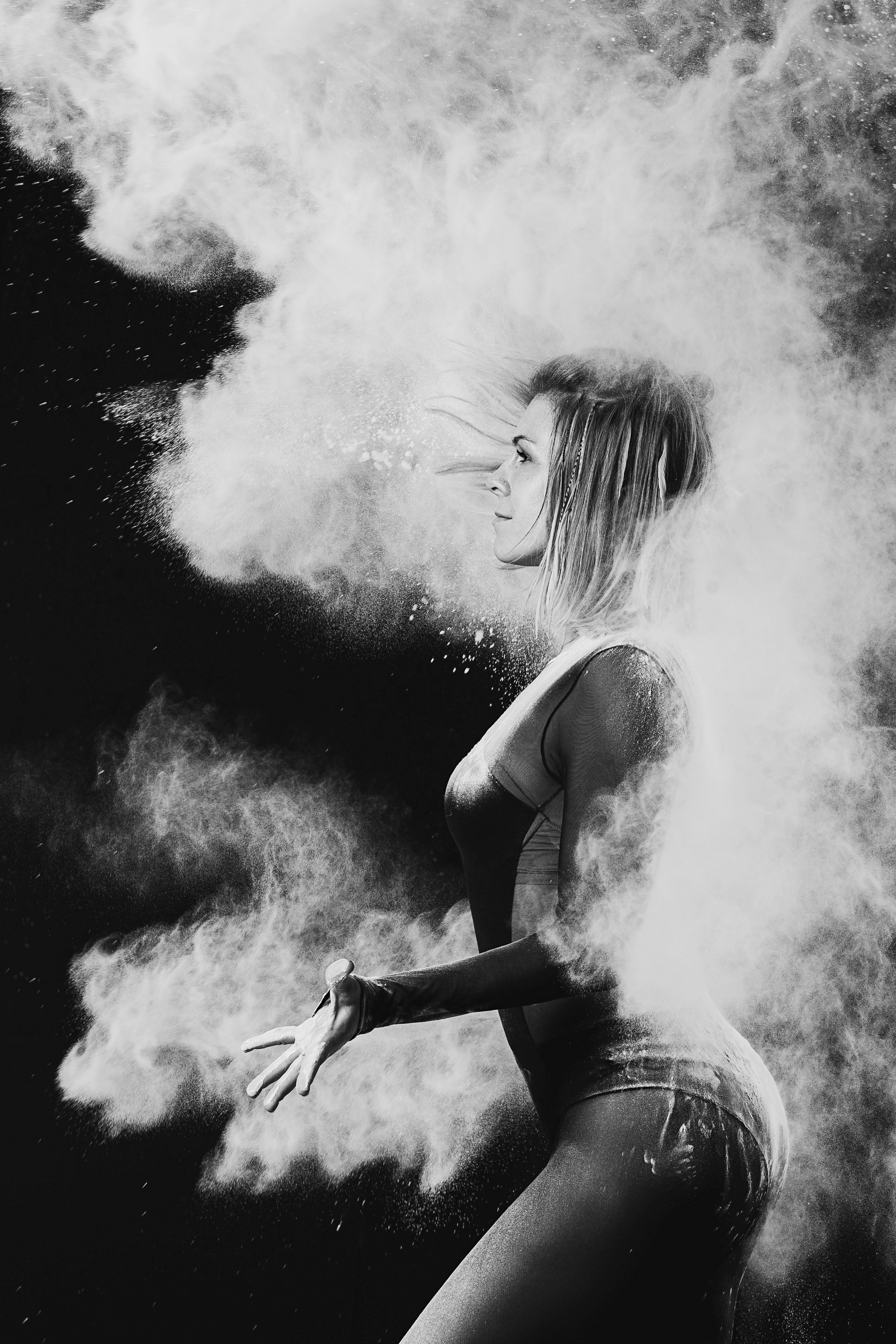 Фотосъёмка с мукой