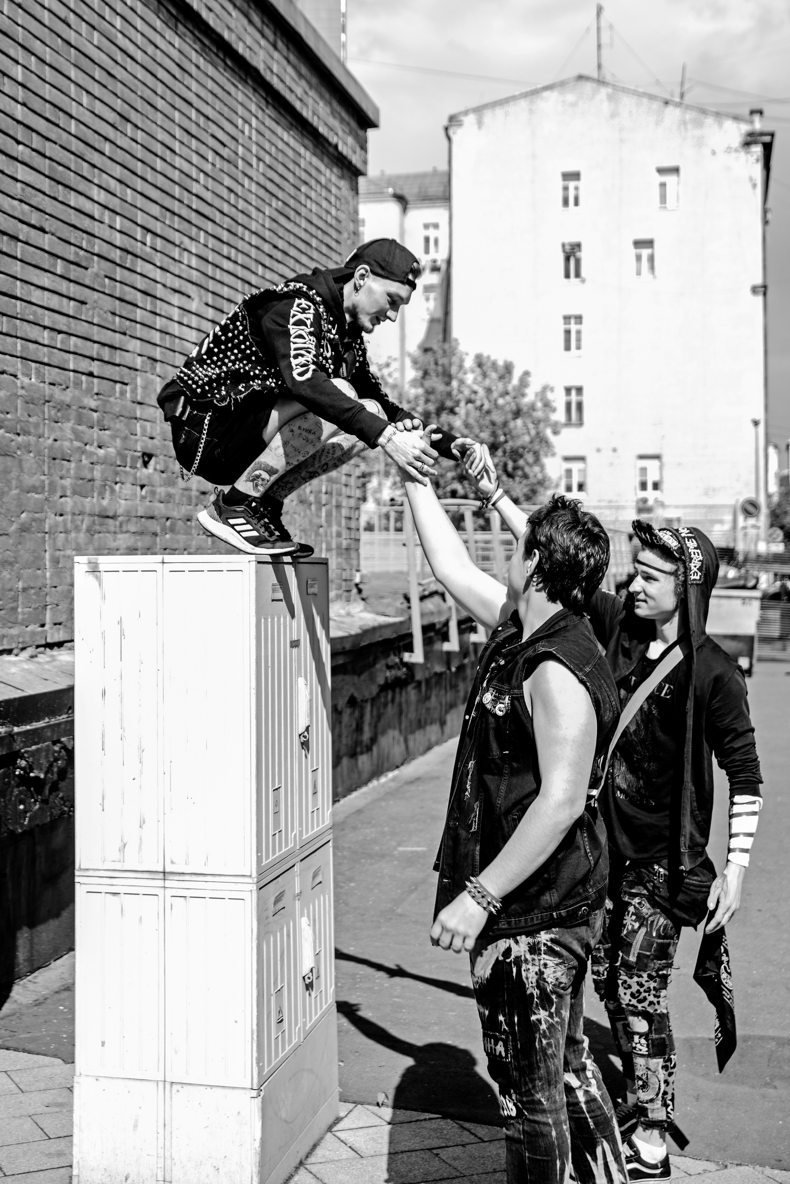 Панки в городе. Фотограф и дизайнер в Москве Екатерина Лобачева