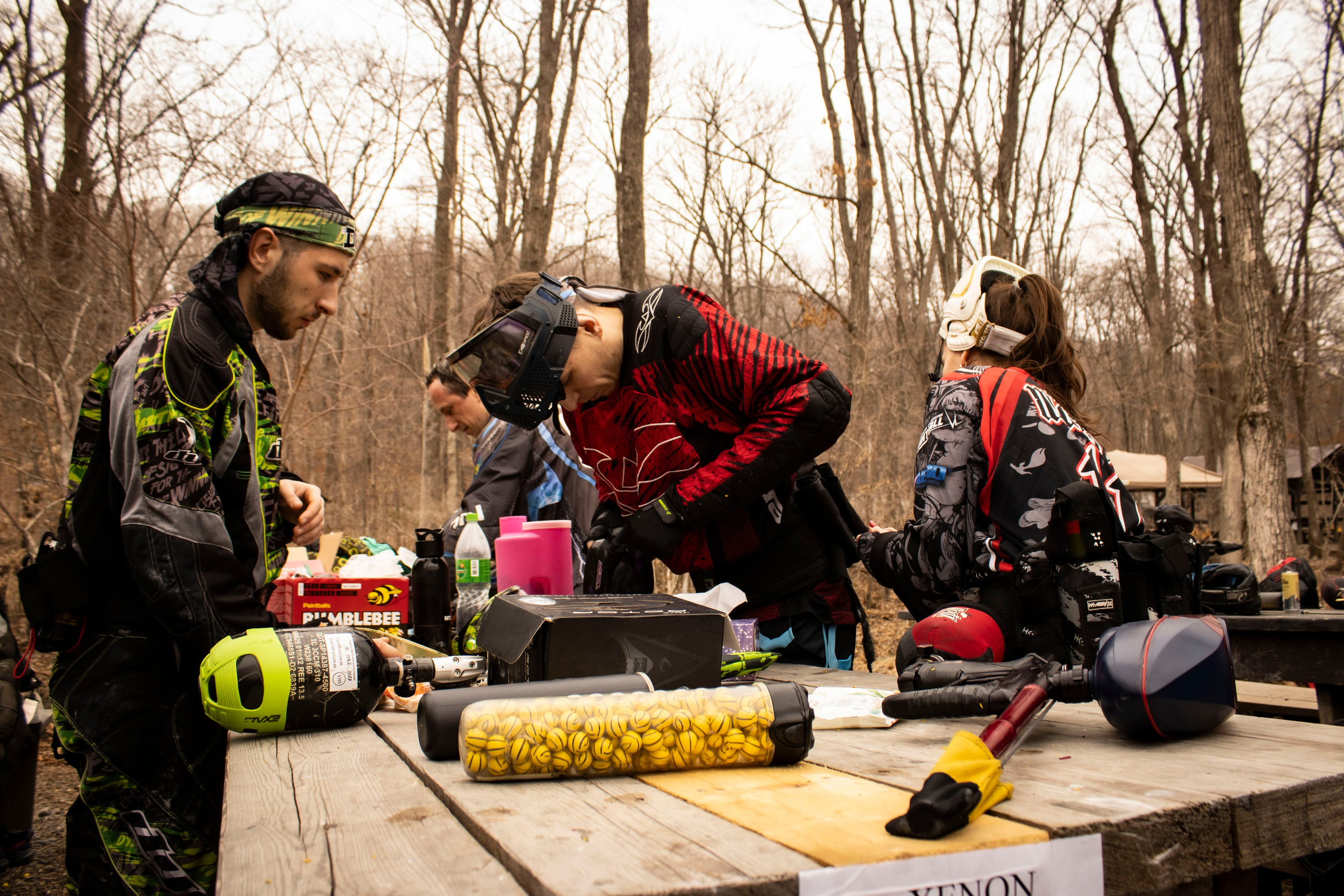 Турнир на кубок Федерации пейнтбола 6 апреля 2024 г. Фотограф г. Владивосток