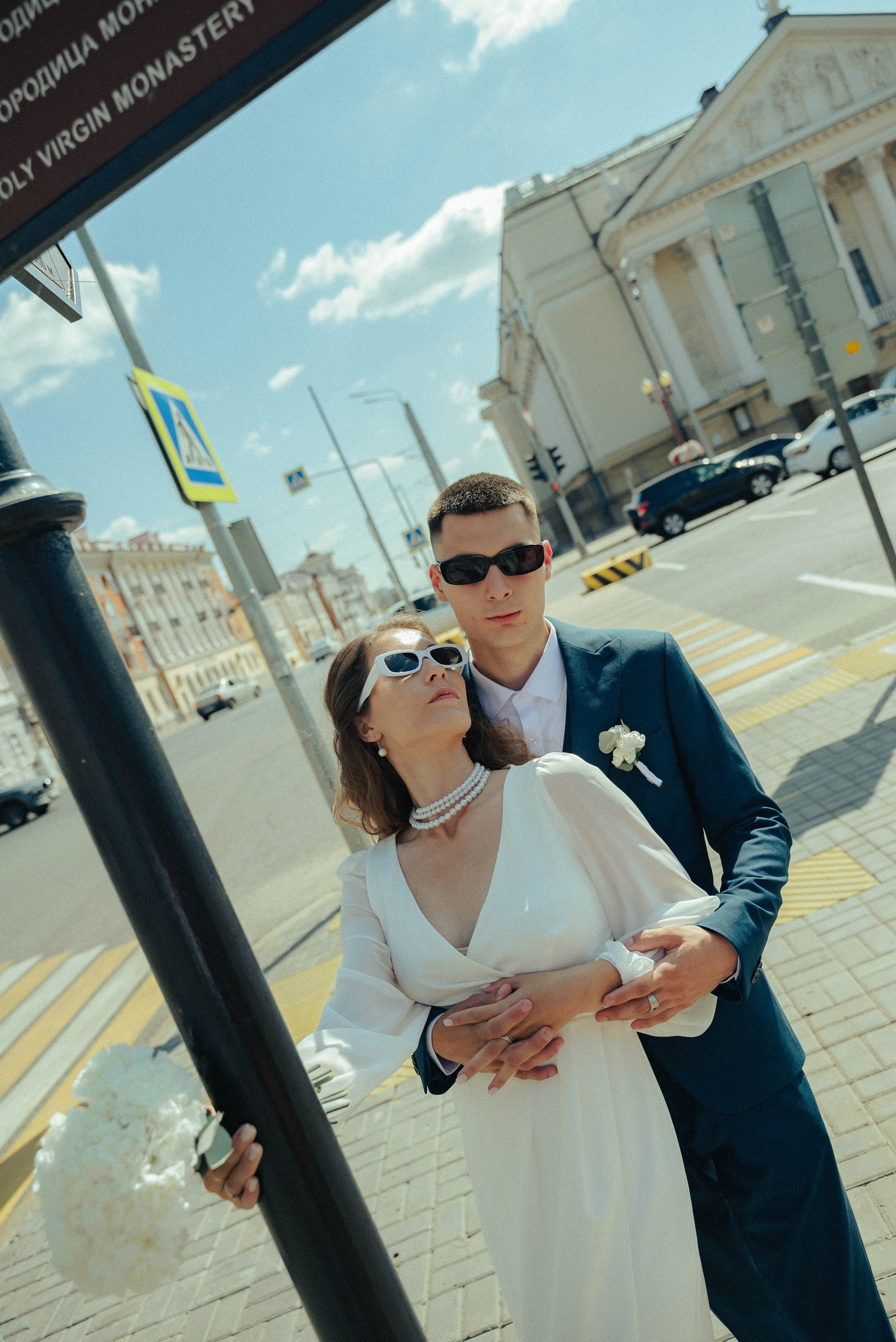 Свадебная прогулка Ольги и Вадима. Портретный фотограф в Казани Алёна Евсеева