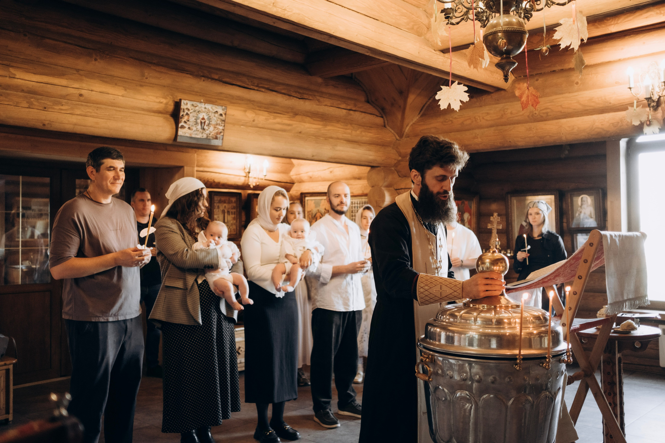 Крещение Луки и Ефима. Главная