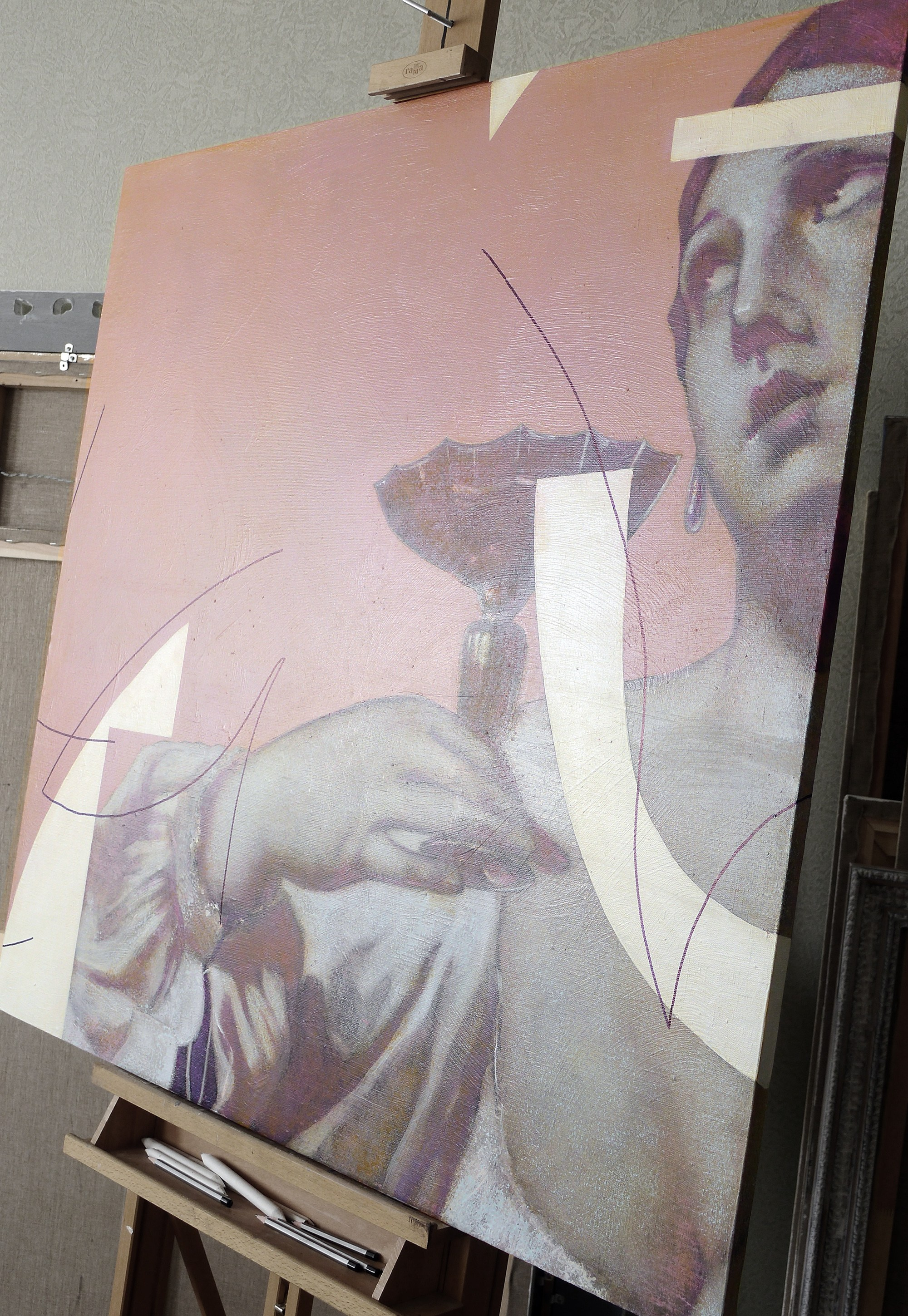 Прекрасная Софонисба. Оммаж Луки да Реджо. Художник Ольга Рикун. Москва