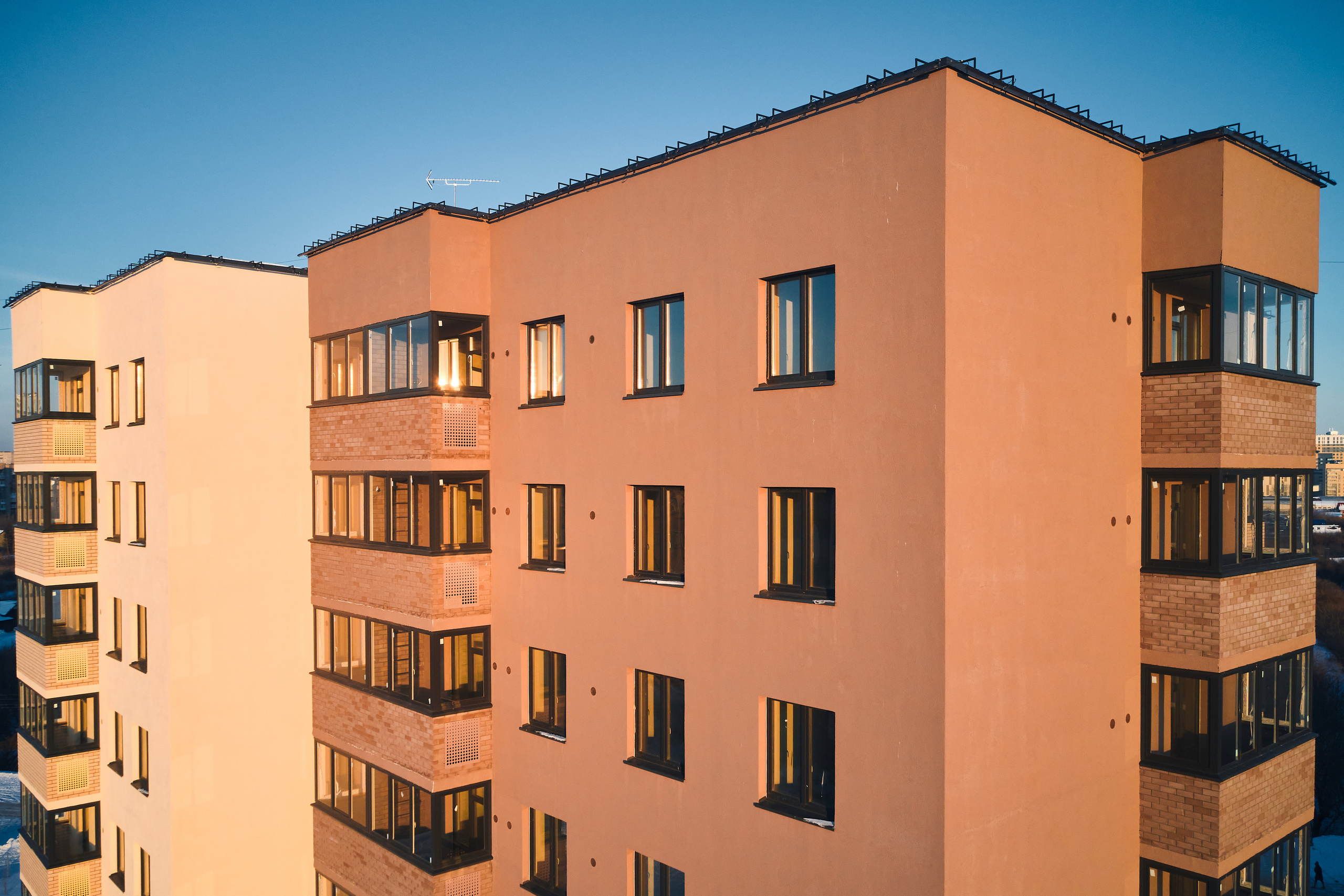 ЖК «Салют» День. Бизнес портрет Аэросъемка Интерьерная съемка Тюмень