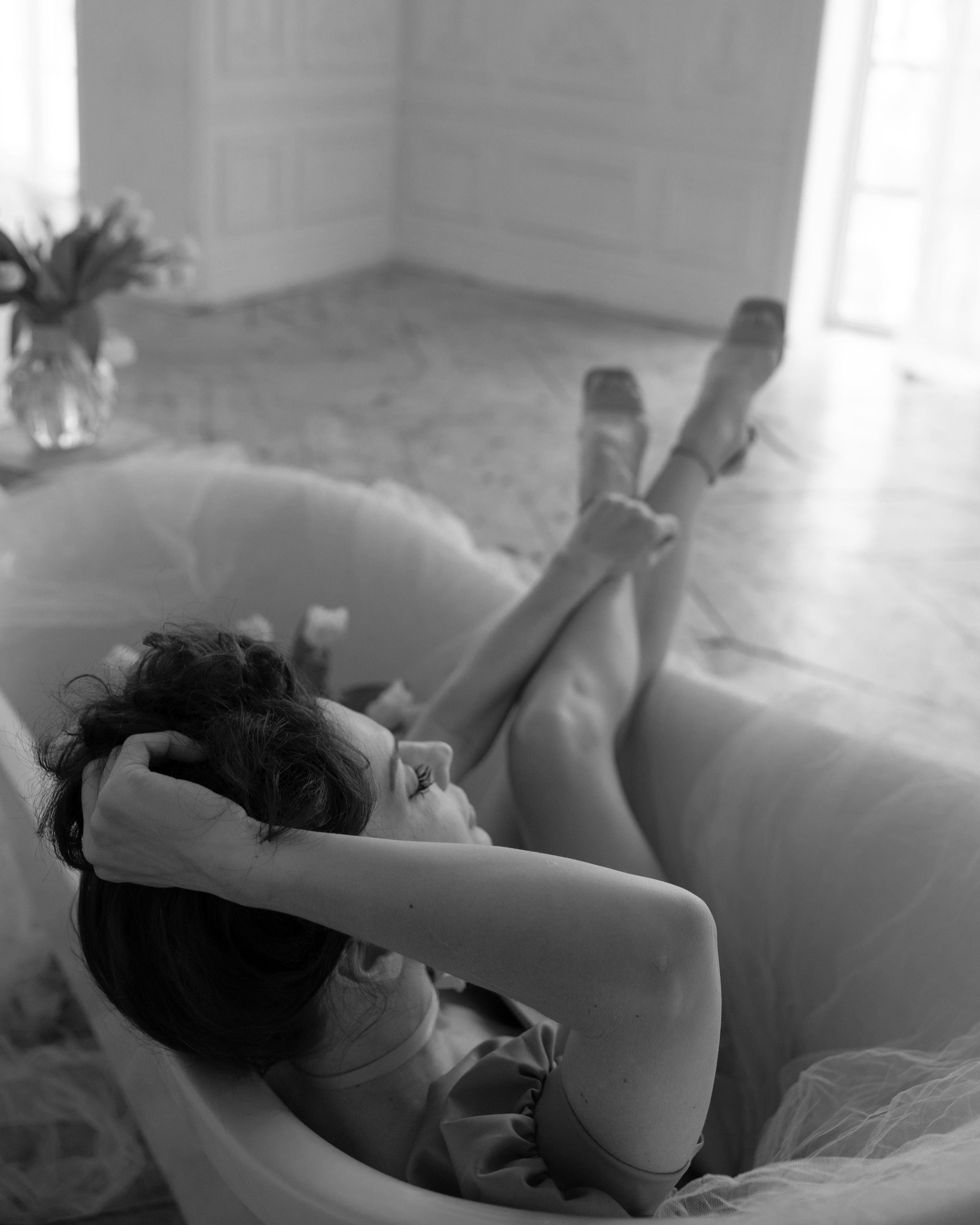 Весенняя съемка с тюльпанами. Фотограф в Санкт-Петербурге Вагнер Юлия