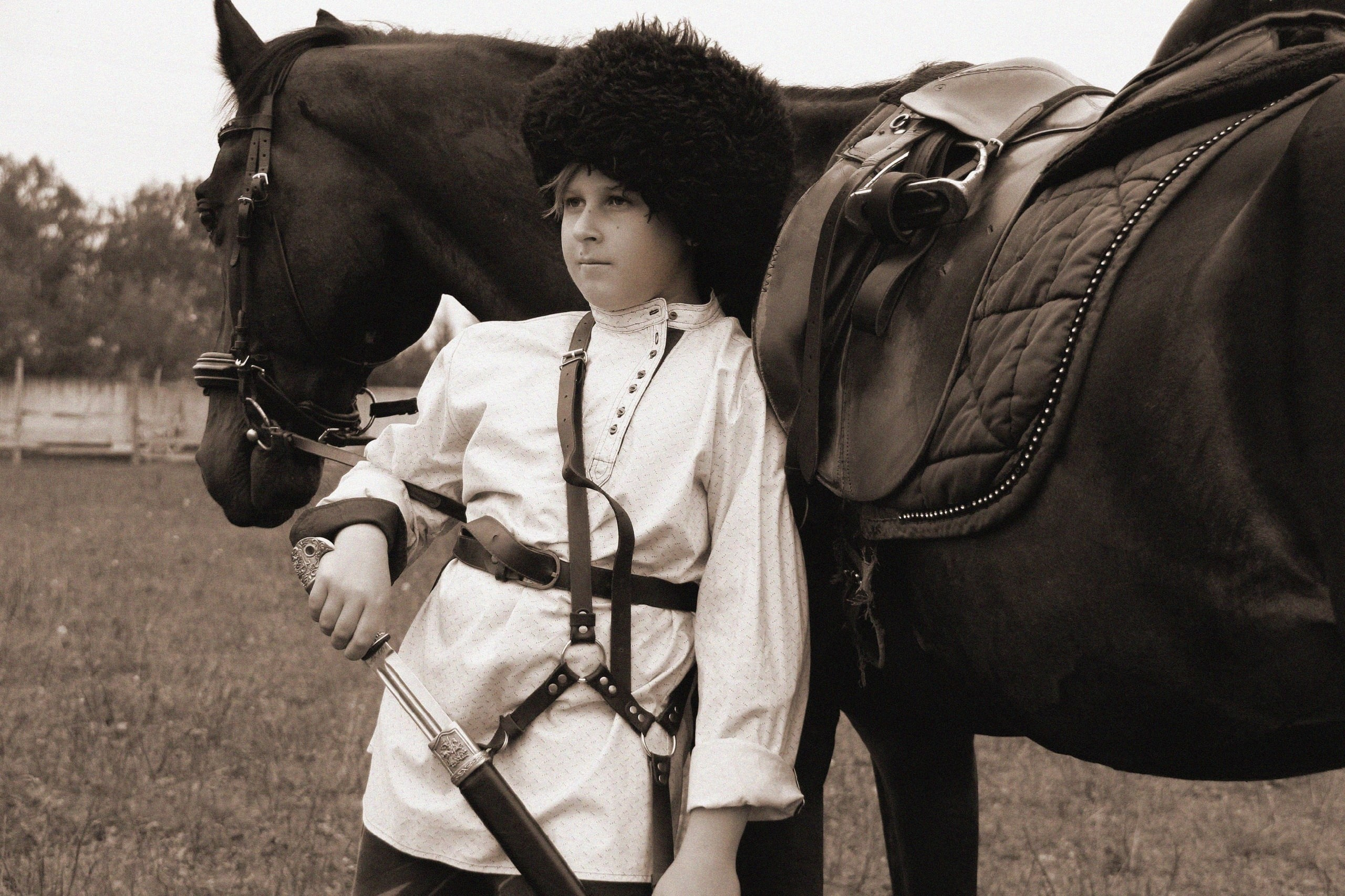 Детская фотосессия от 3х до 12 лет. Фотосессия с лошадьми